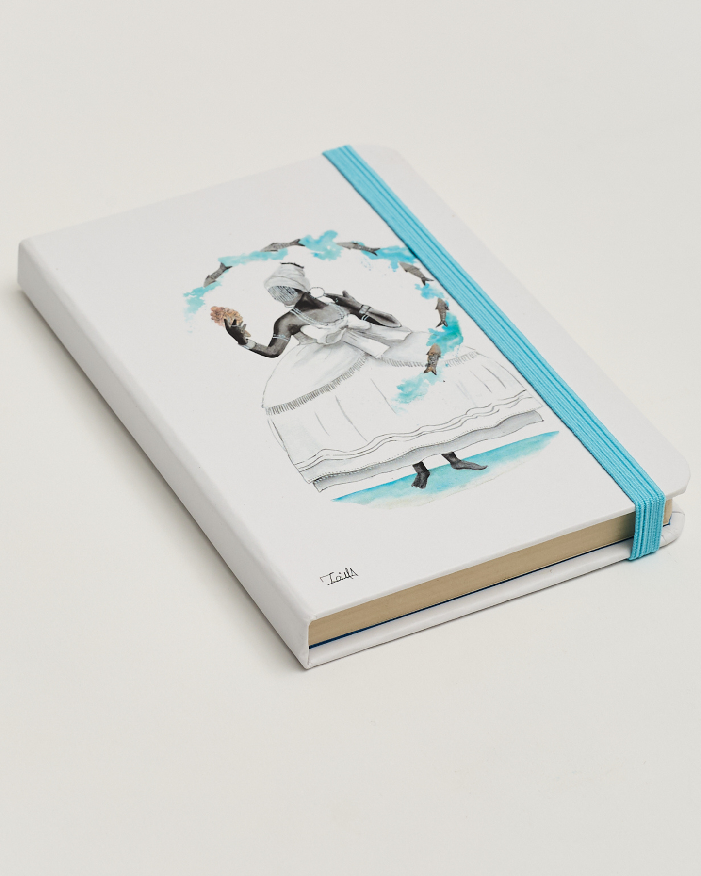 Caderno capa dura 12x17 Ludimila Lima