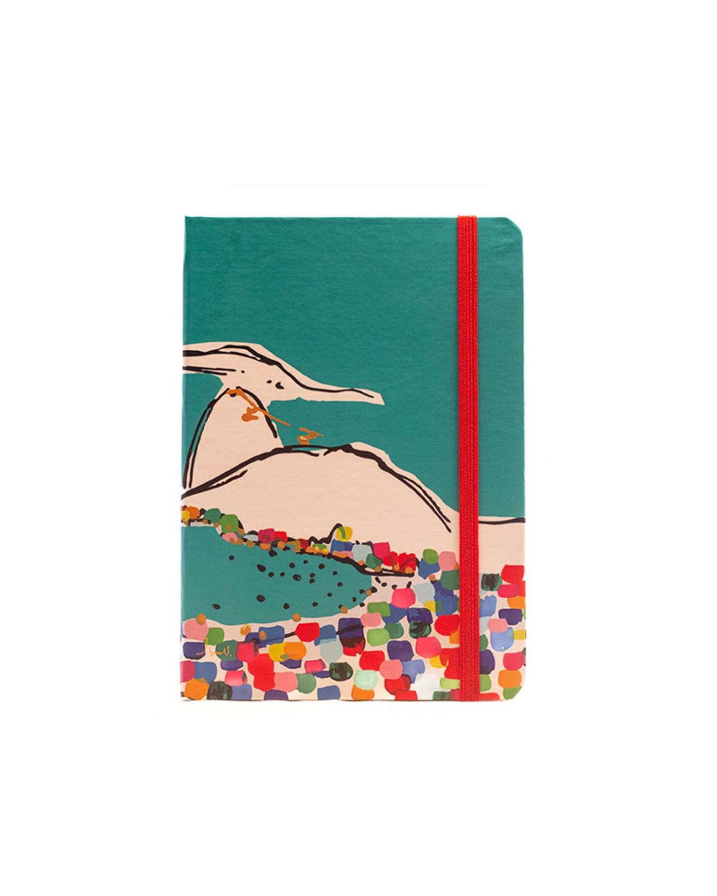 Caderno Vista Aérea capa dura 12x17 Linda Valente