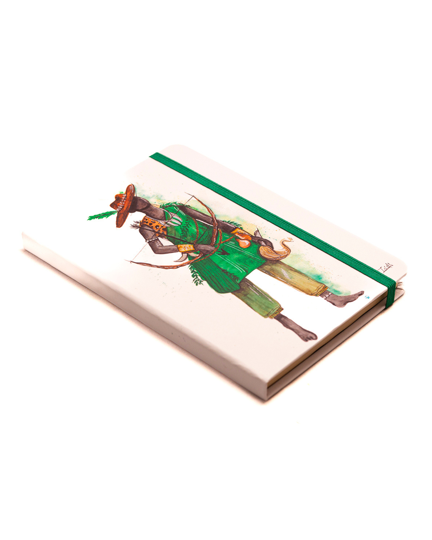 Caderno Oxóssi capa dura 9x13 Ludmilla