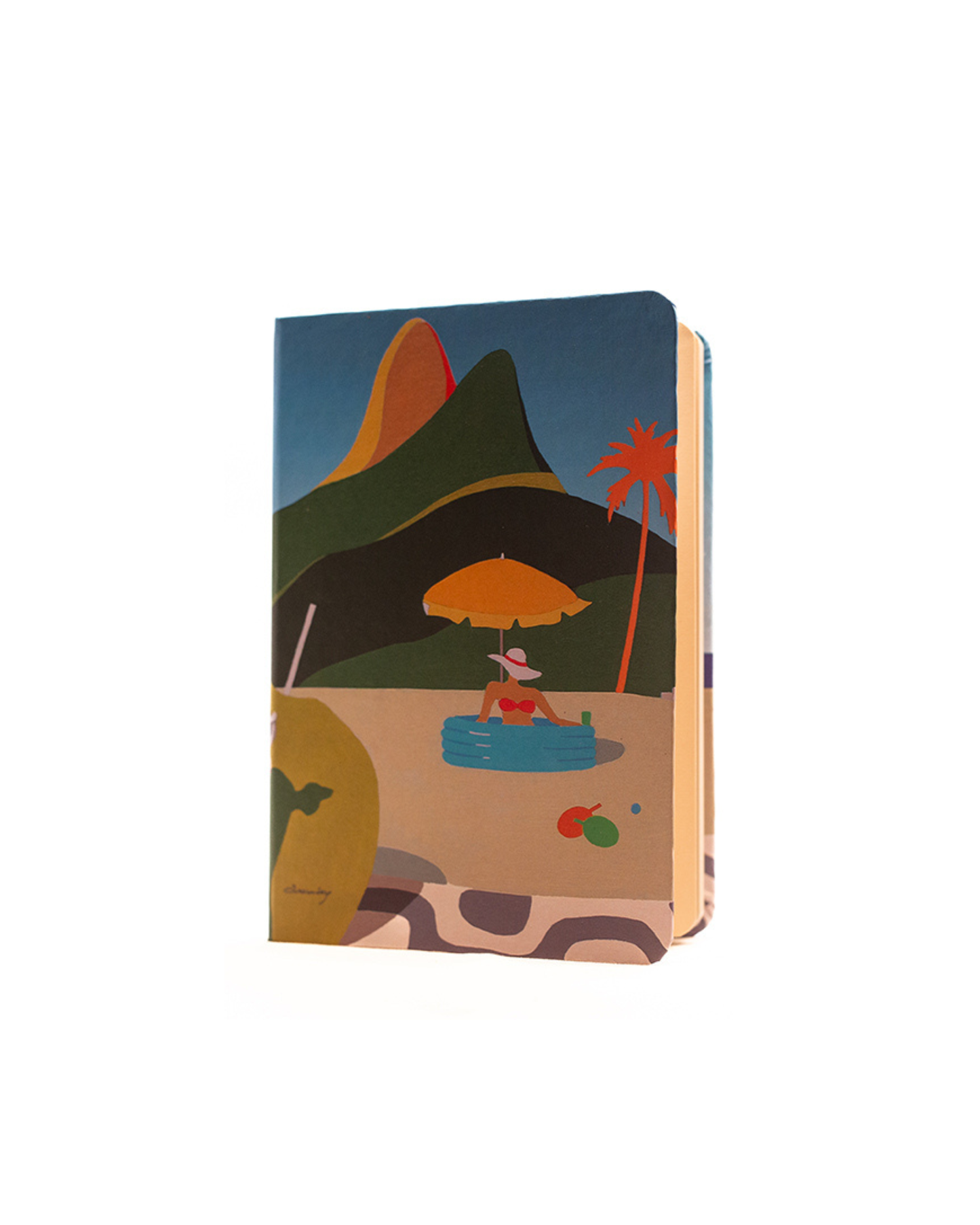 Caderno Ipanema capa dura 12x17 Lucia Broomberg