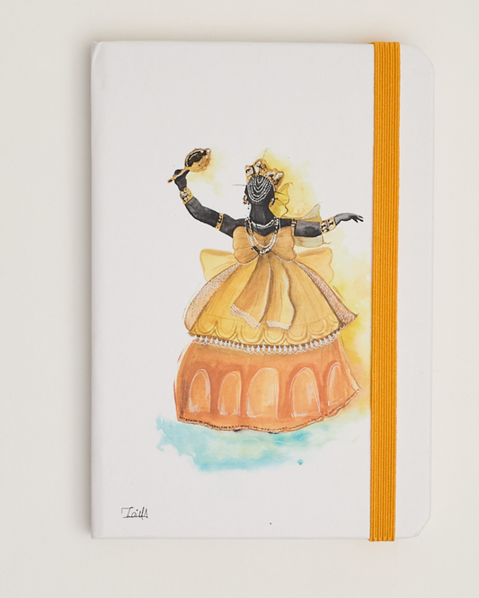 Caderno Oxum capa dura 9x13 Ludmilla