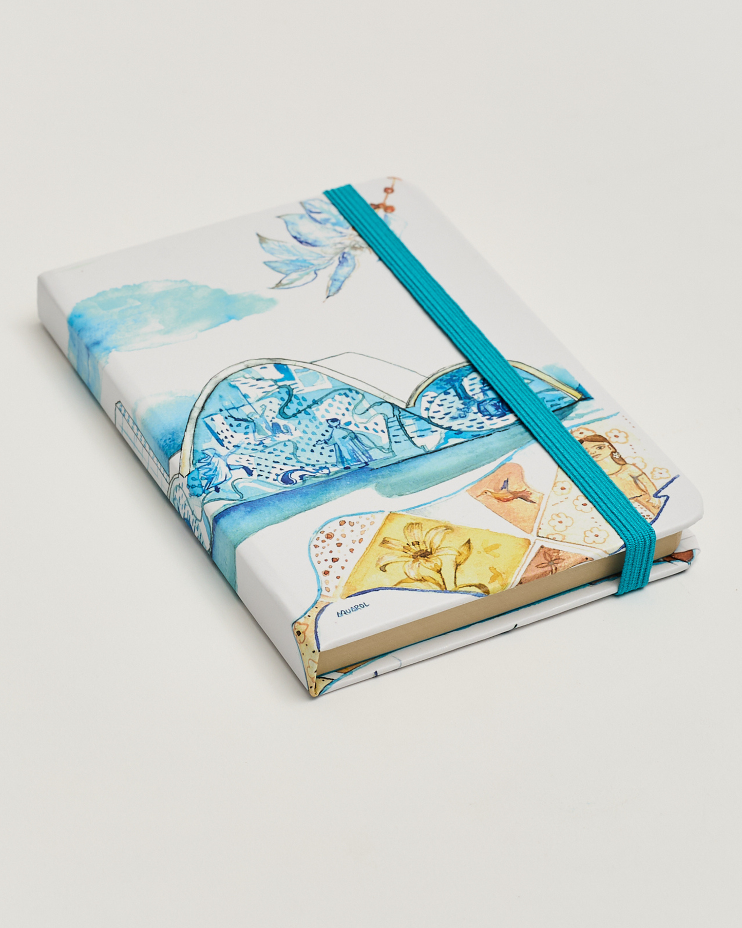 Caderno capa dura 9x13 Ana Carolina