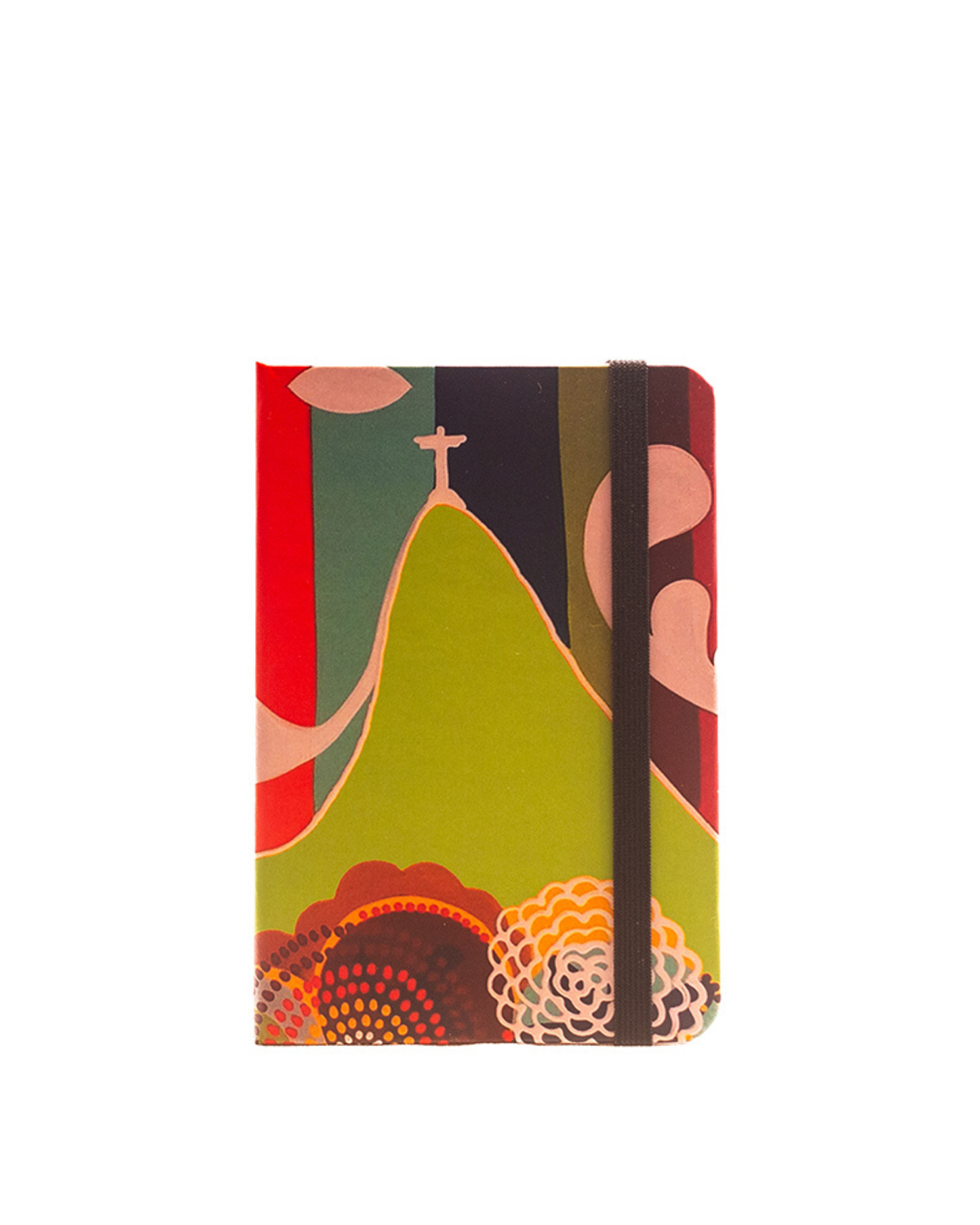 Caderno Corcovado Verde capa dura 9x13 Dila Vidal