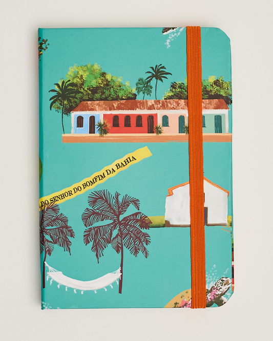 Caderno capa dura 9x13 Marcia Quintela