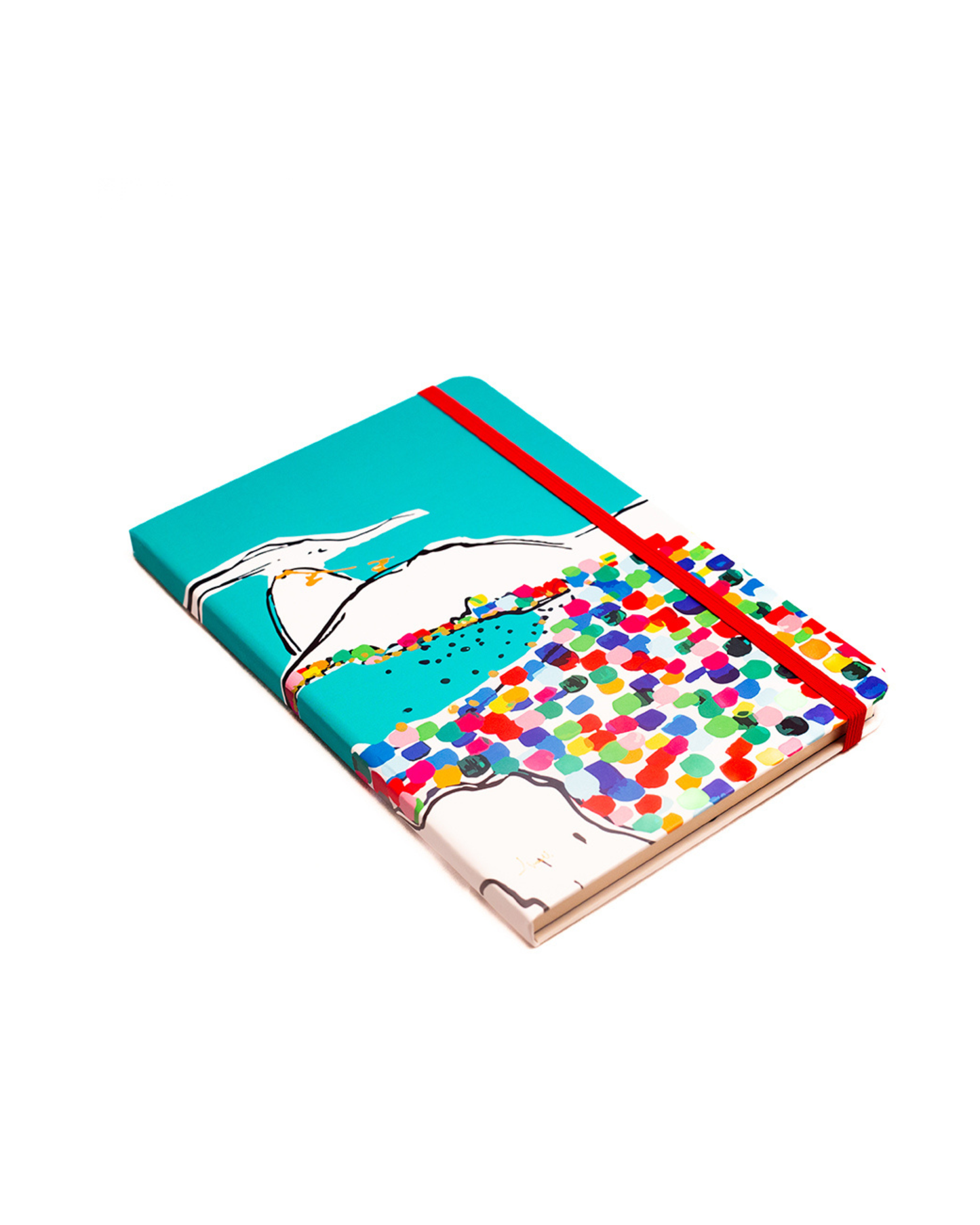 Caderno Vista Aérea capa dura 14x21 Linda Valente