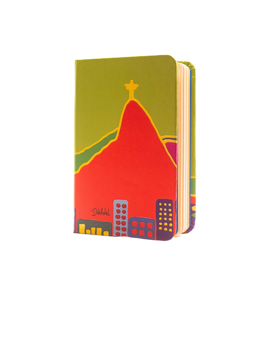 Caderno Céu Verde capa dura 9x13 Dila Vidal