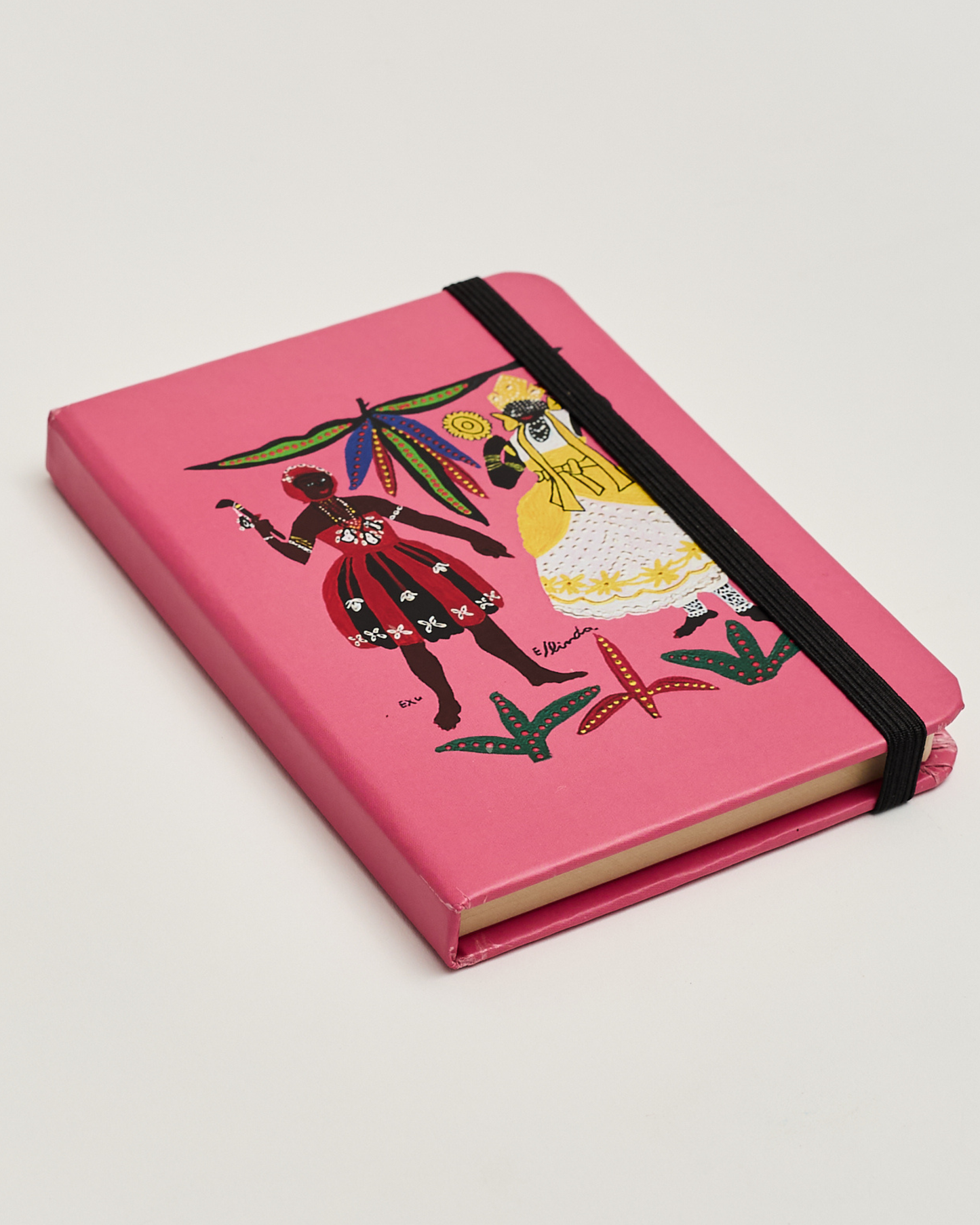 Caderno capa dura 12x17 Ermelinda