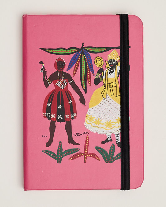 Caderno capa dura 9x13 Ermelinda