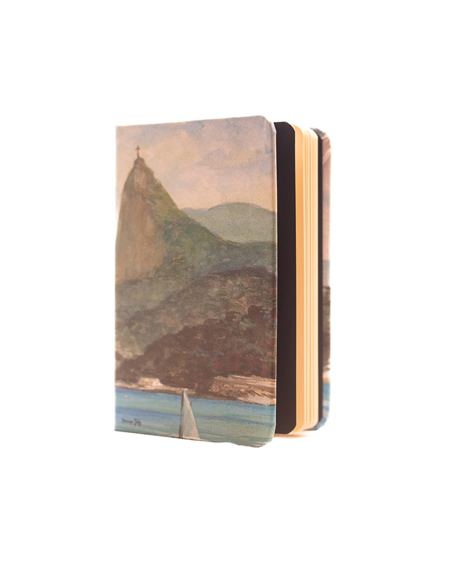 Caderno Corcovado e Lagoa capa dura 14x21 Dominique Jardy