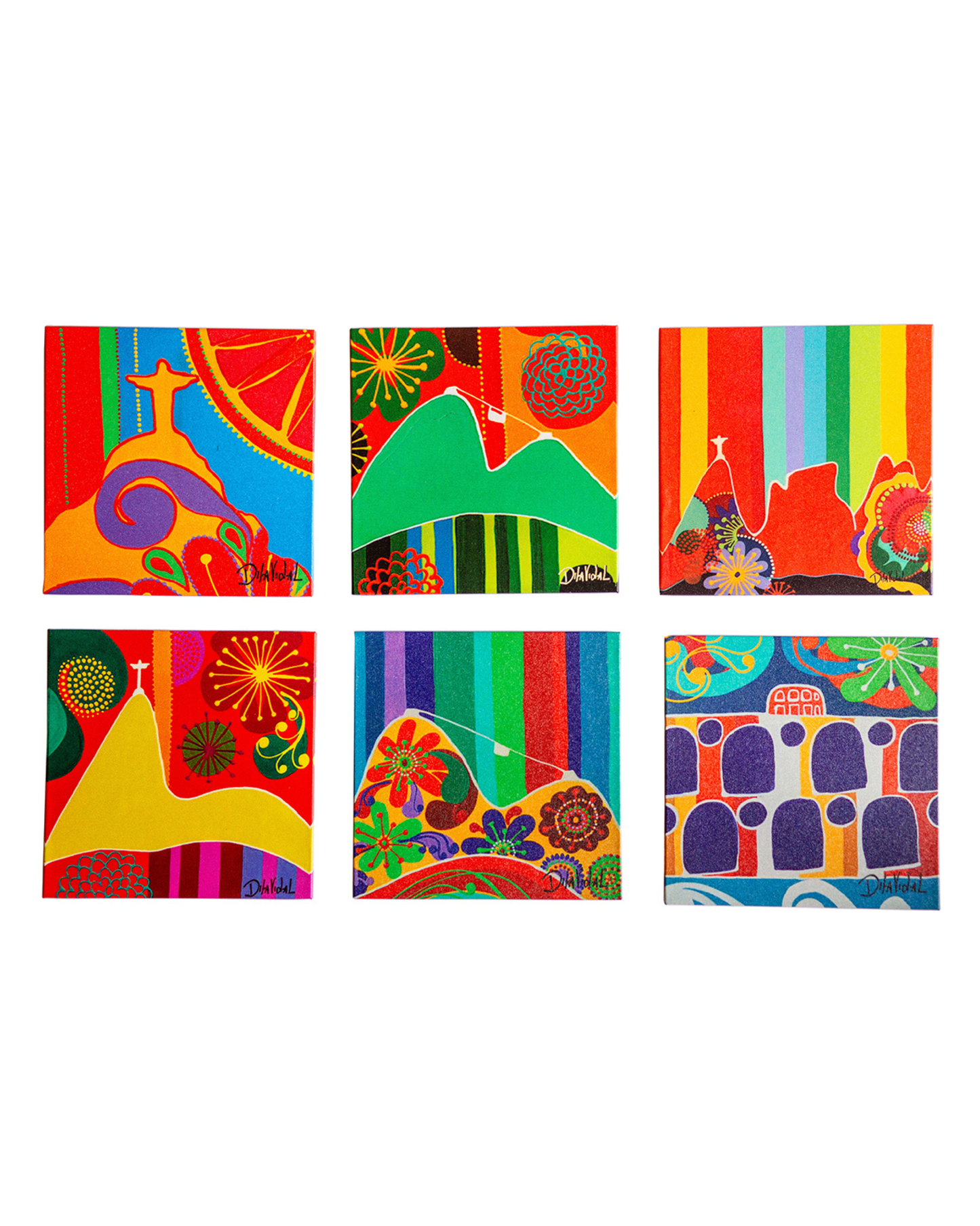 Porta Copo Conjunto 1 Dila Vidal