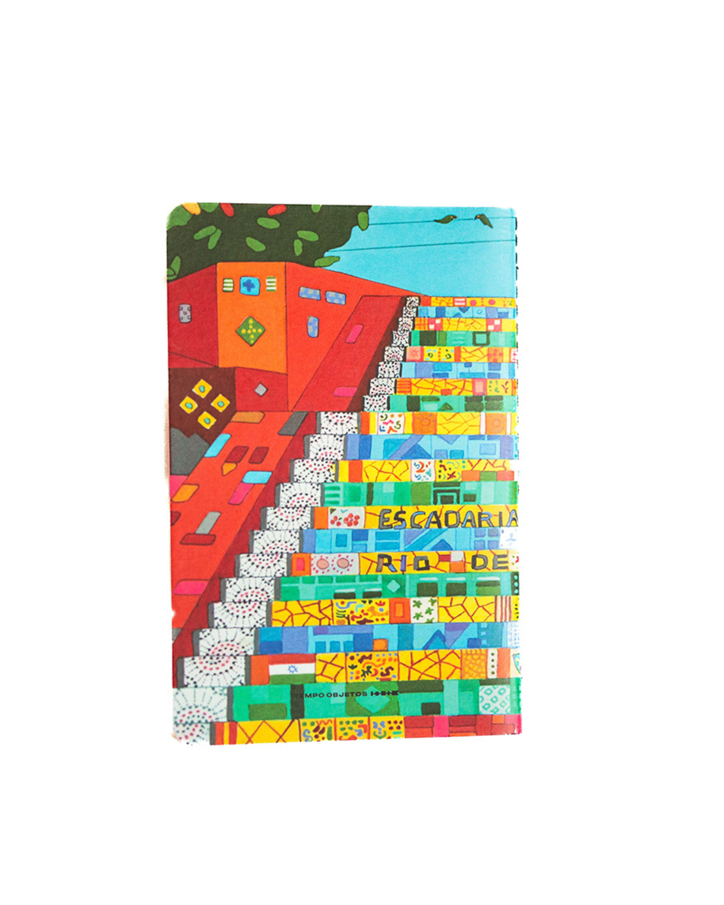 Caderneta Selaron capa flex 14x21 Lucia Broomberg