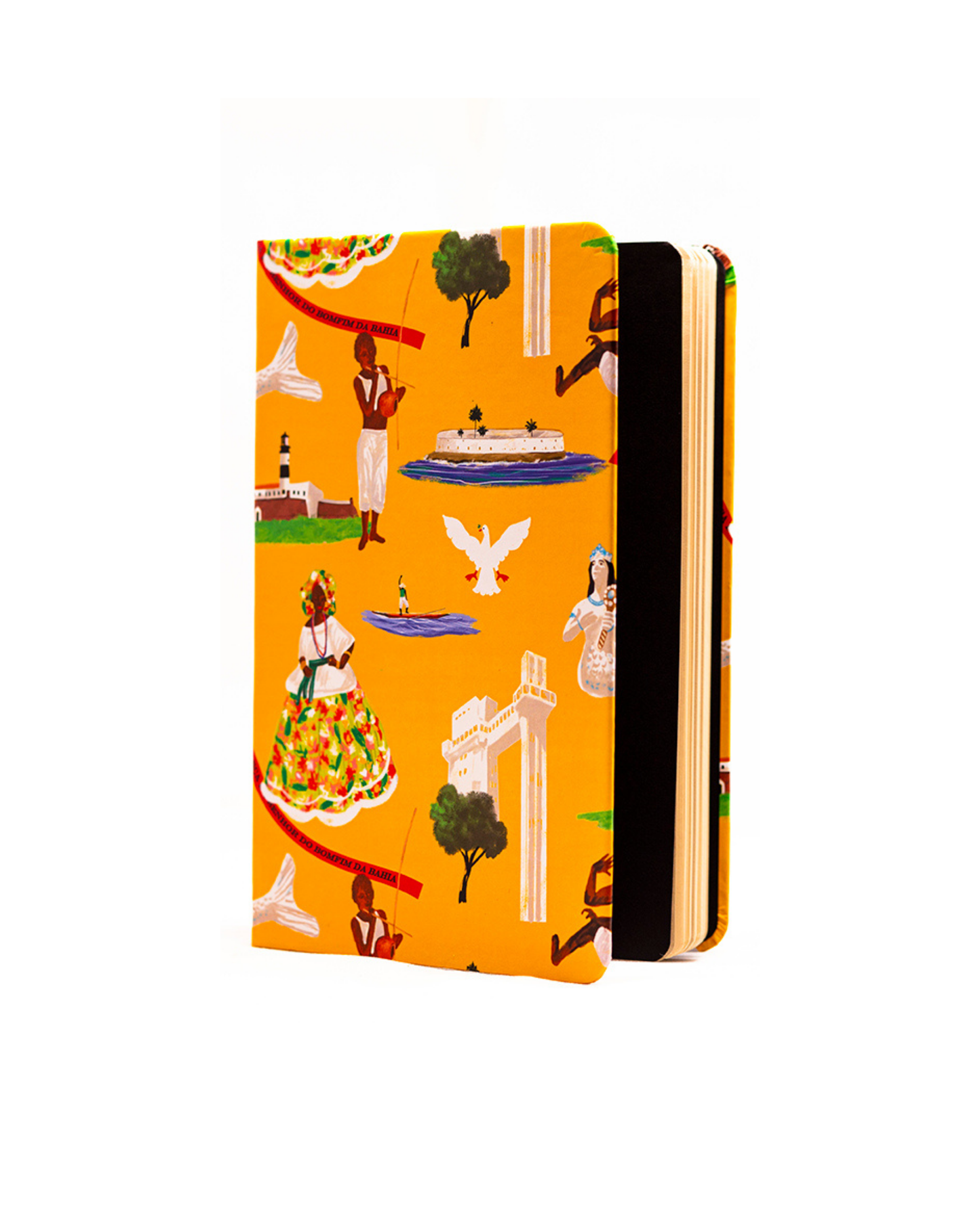 Caderno Salvador capa dura 14x21 Marcia Quintela