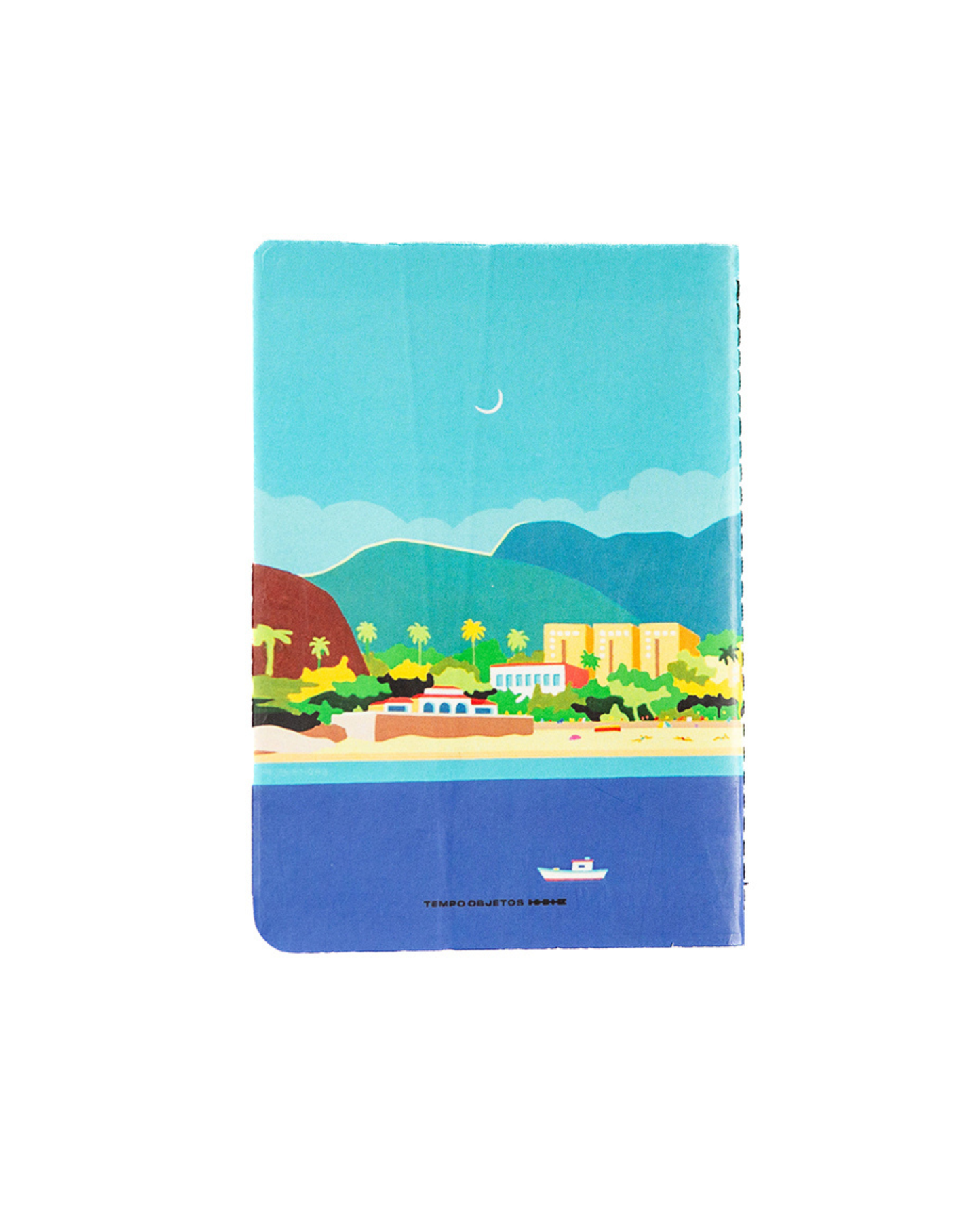 Caderneta Rio Azul capa flex 9x13 Lucia Broomberg