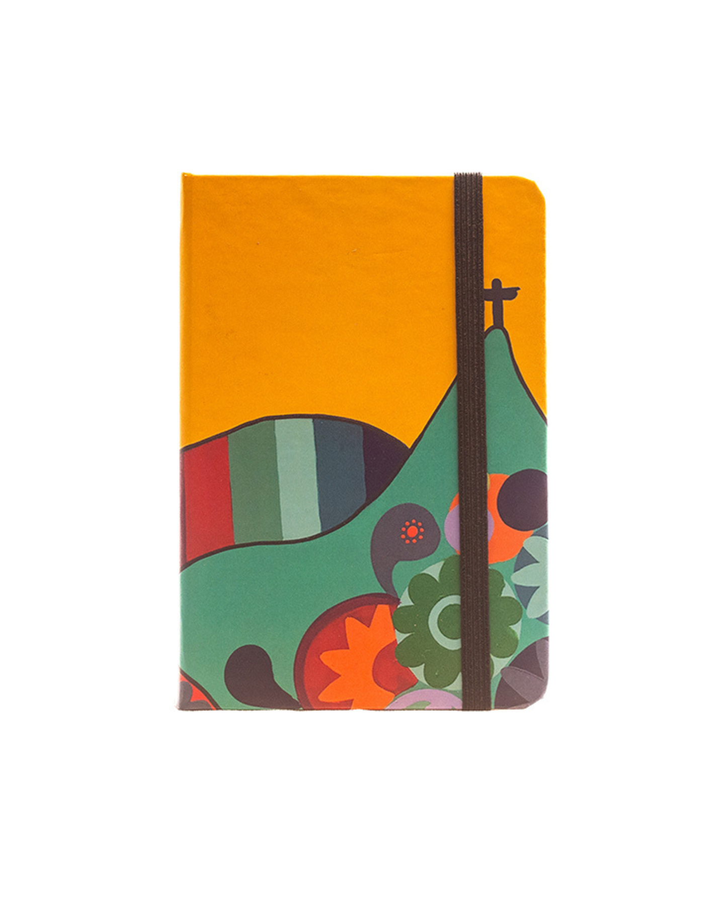 Caderno Céu Amarelo capa dura 9x13 Dila Vidal