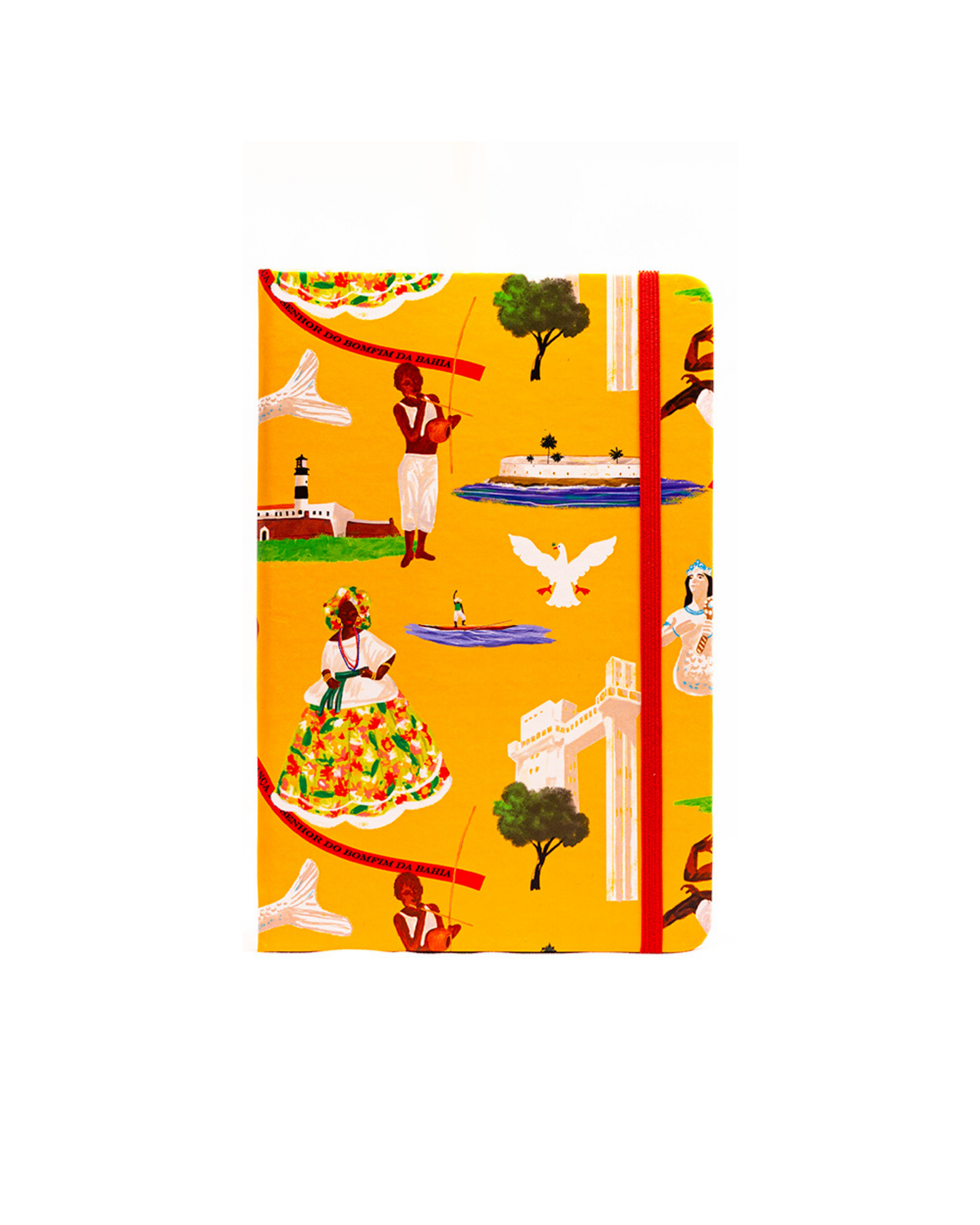 Caderno Salvador capa dura 14x21 Marcia Quintela