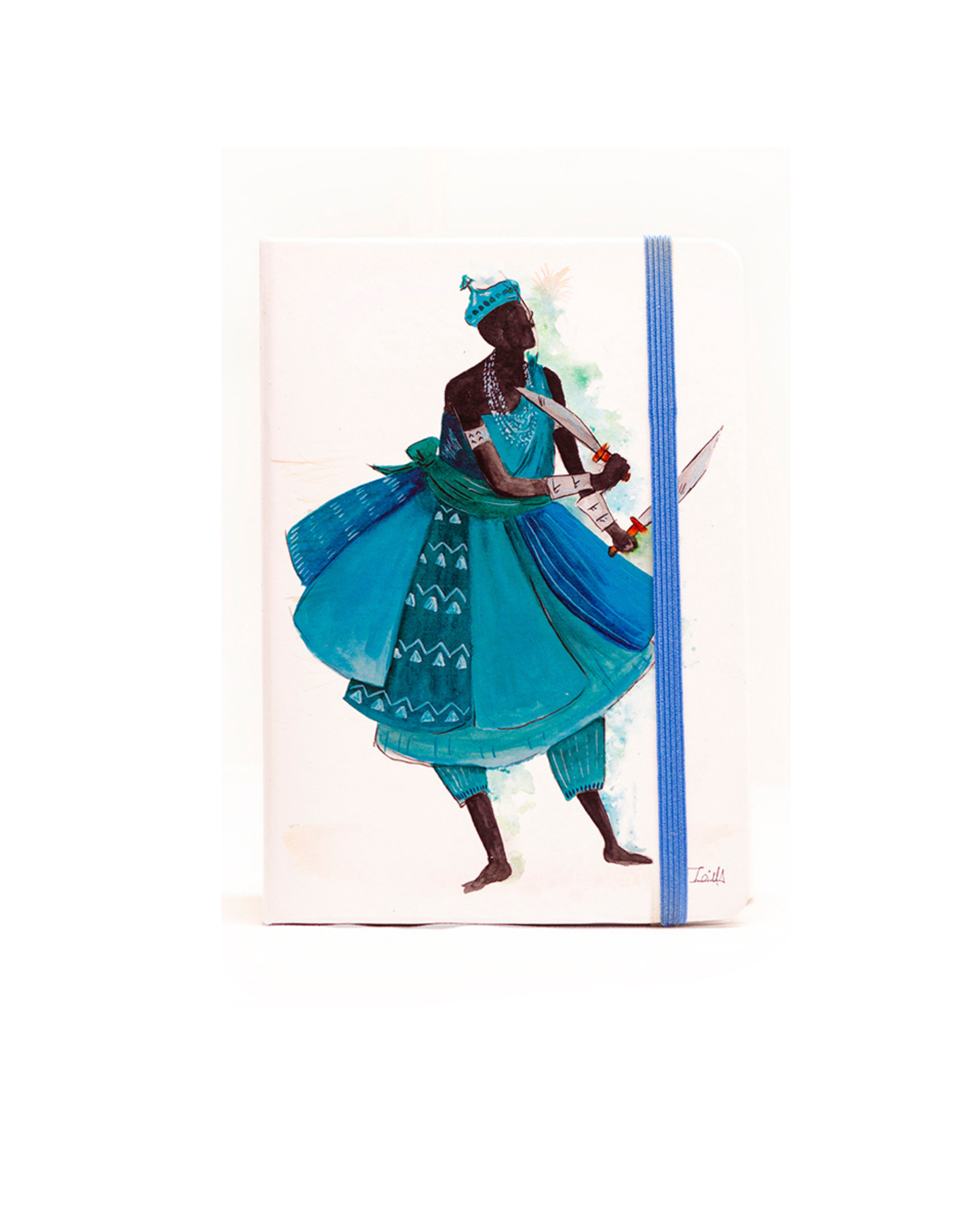 Caderno Ogum capa dura 9x13 Ludmilla