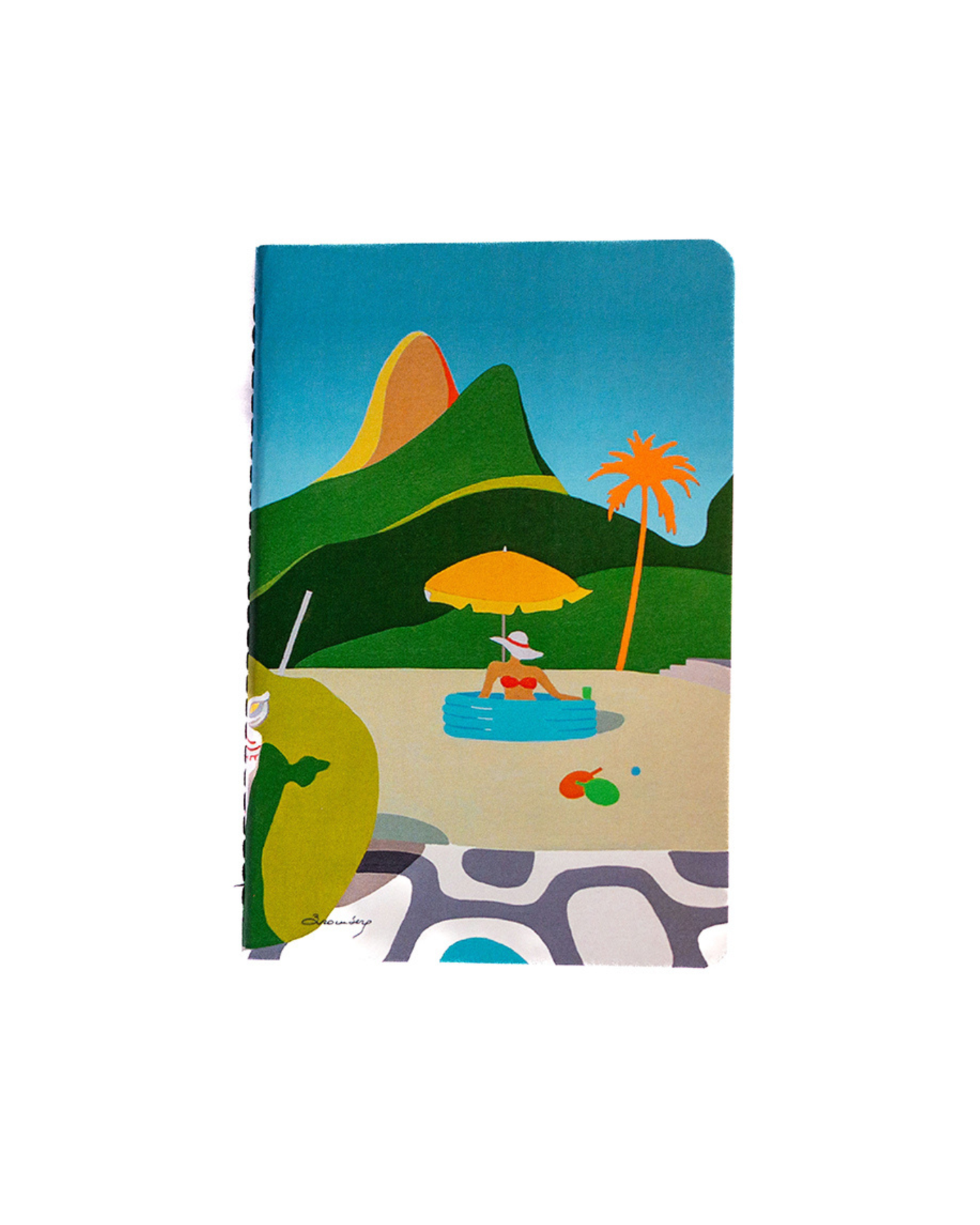 Caderneta Ipanema capa flex 9x13 Lucia Broomberg