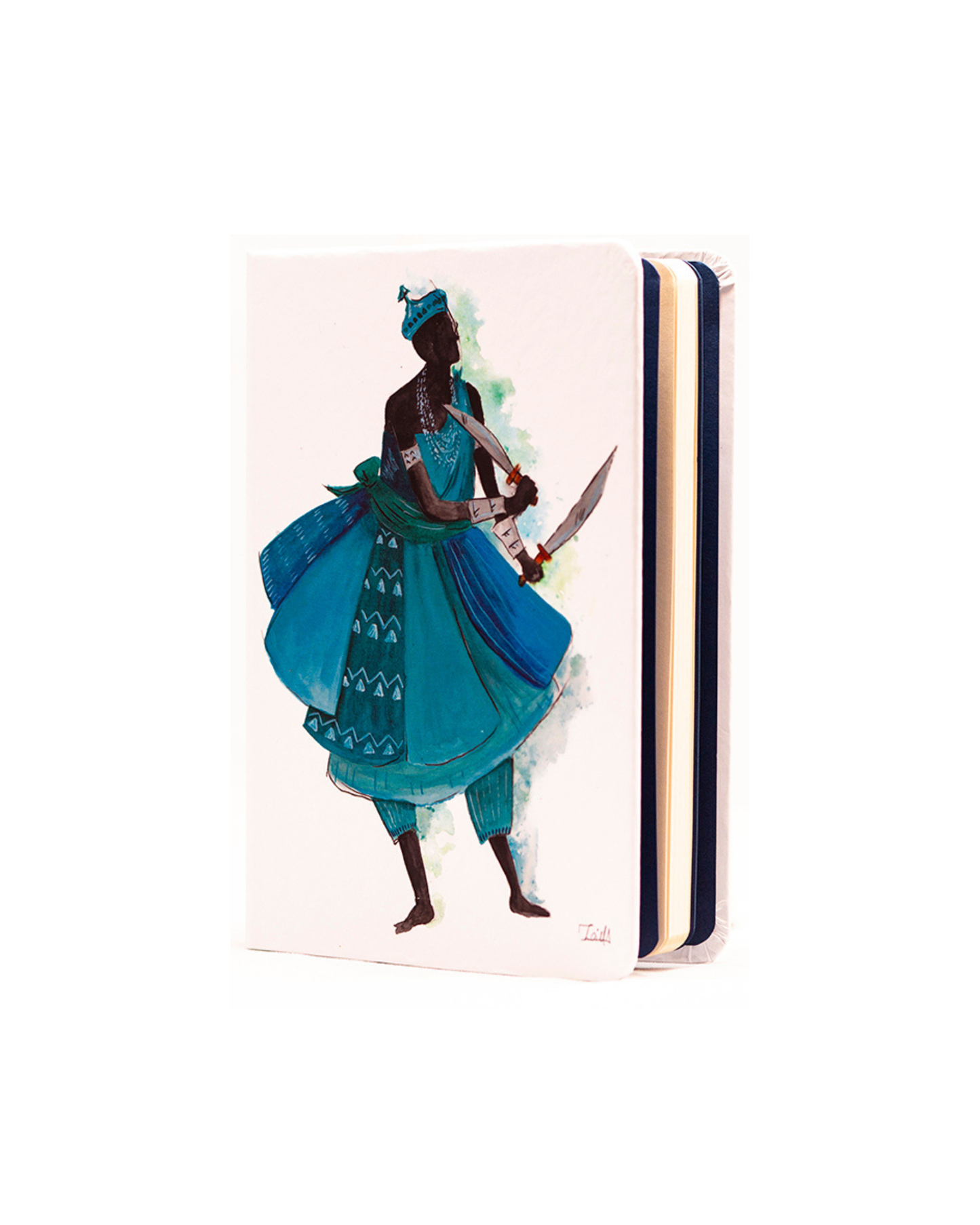 Caderno Ogum capa dura 9x13 Ludmilla