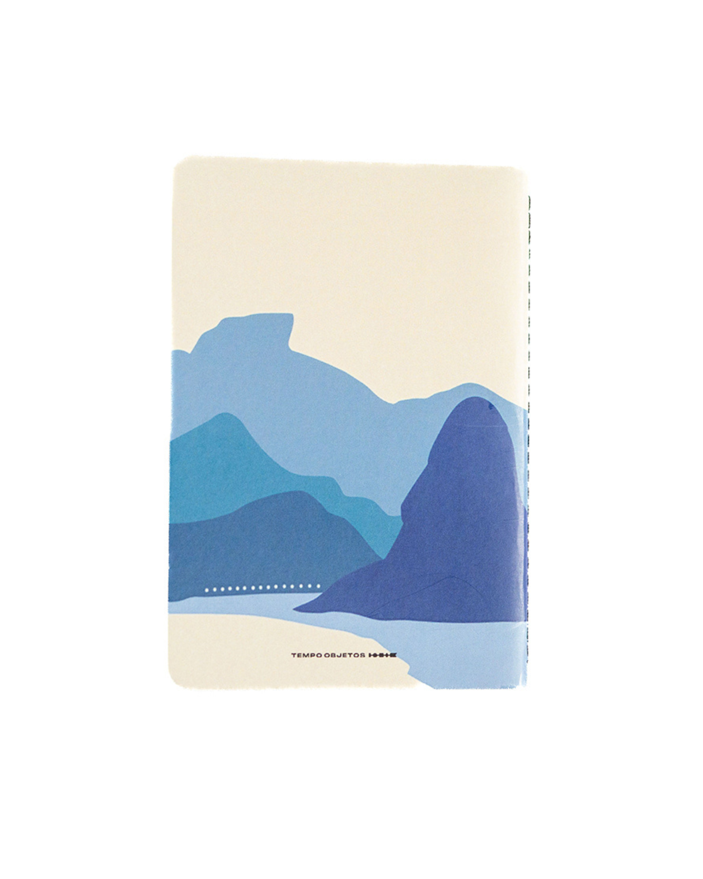 Caderneta Contorno Azul capa flex 14x21 Lucia Broomberg