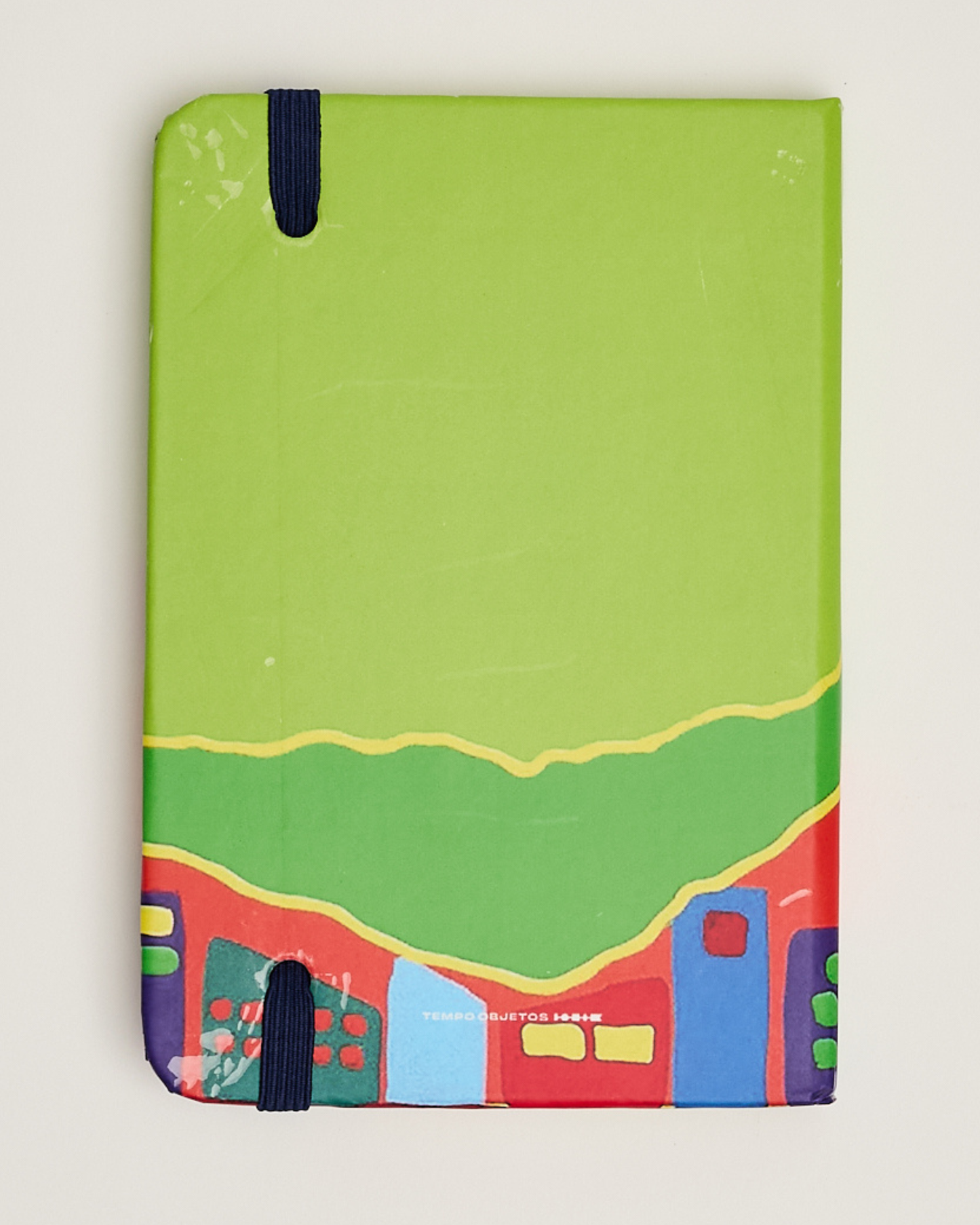 Caderno Corcovado verde capa dura 9x13 Dila Vidal