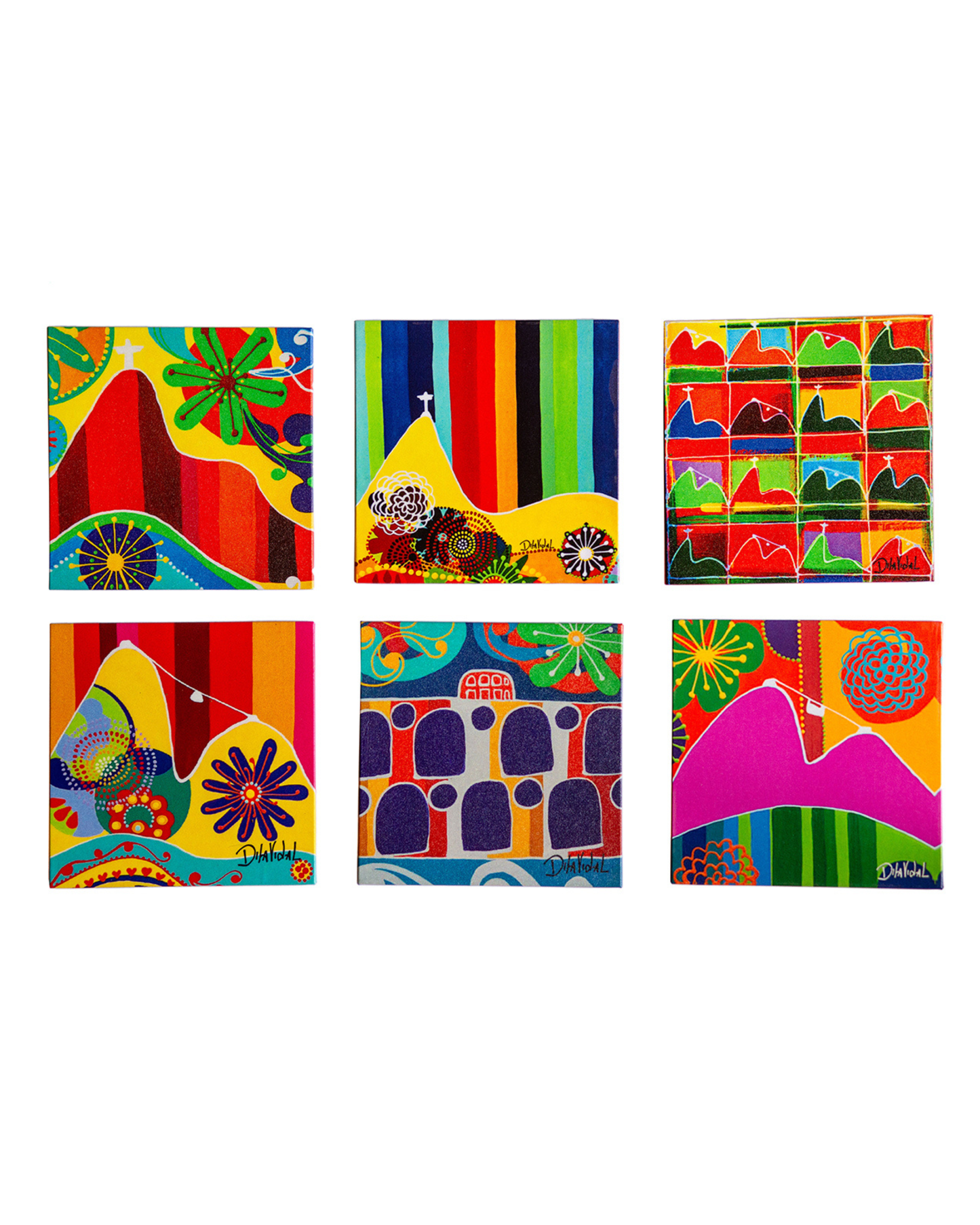 Porta Copo Conjunto 2 Dila Vidal