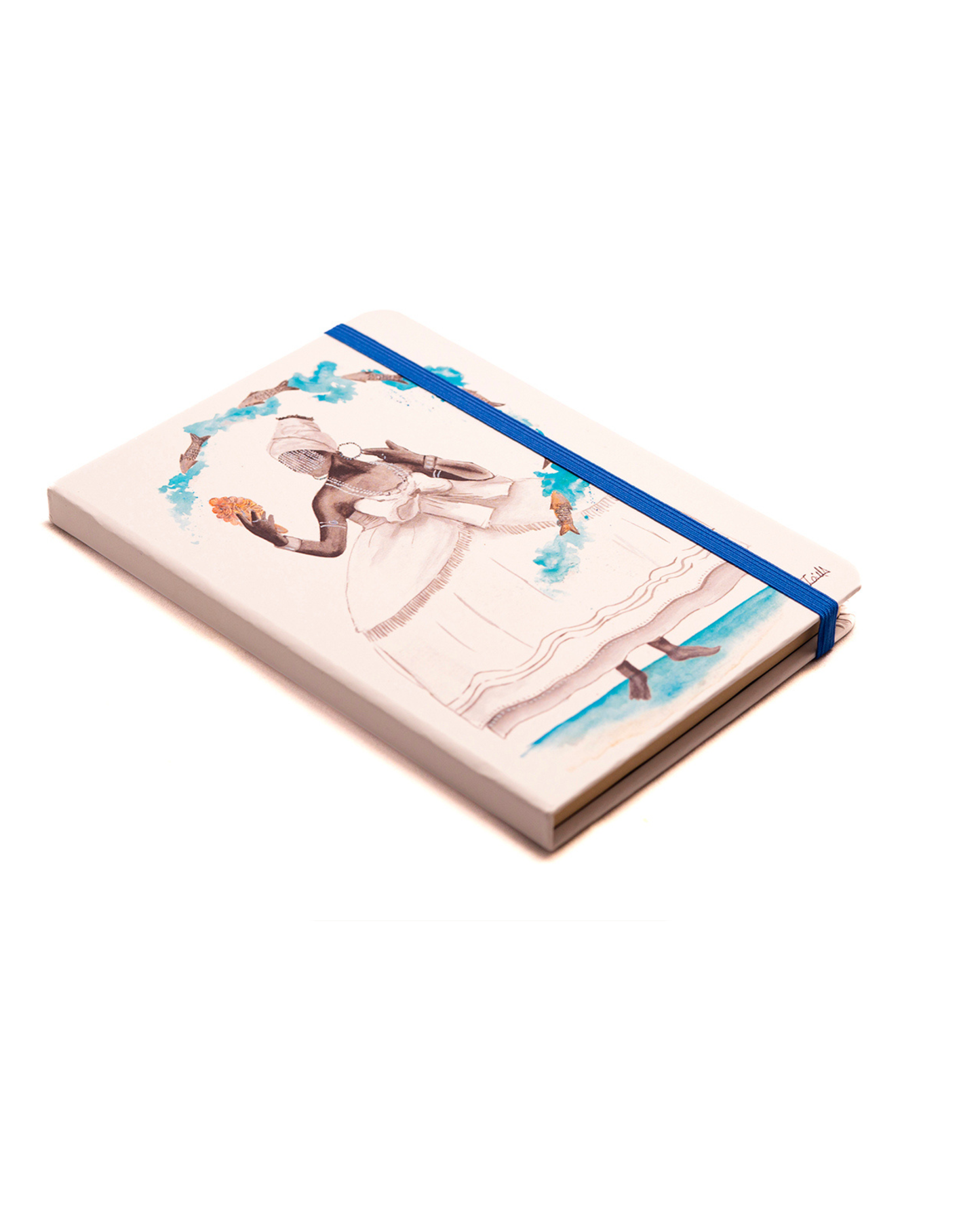 Caderno Iemanja capa dura 9x13 Ludmilla