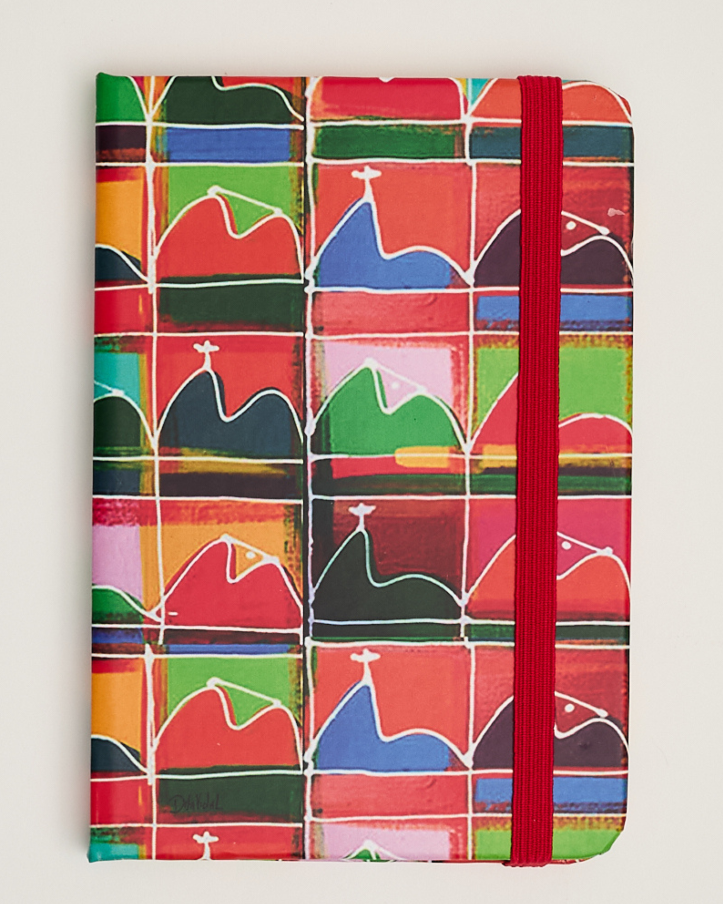 Caderno Mosaico Aérea capa dura 12x17 Dila Vidal