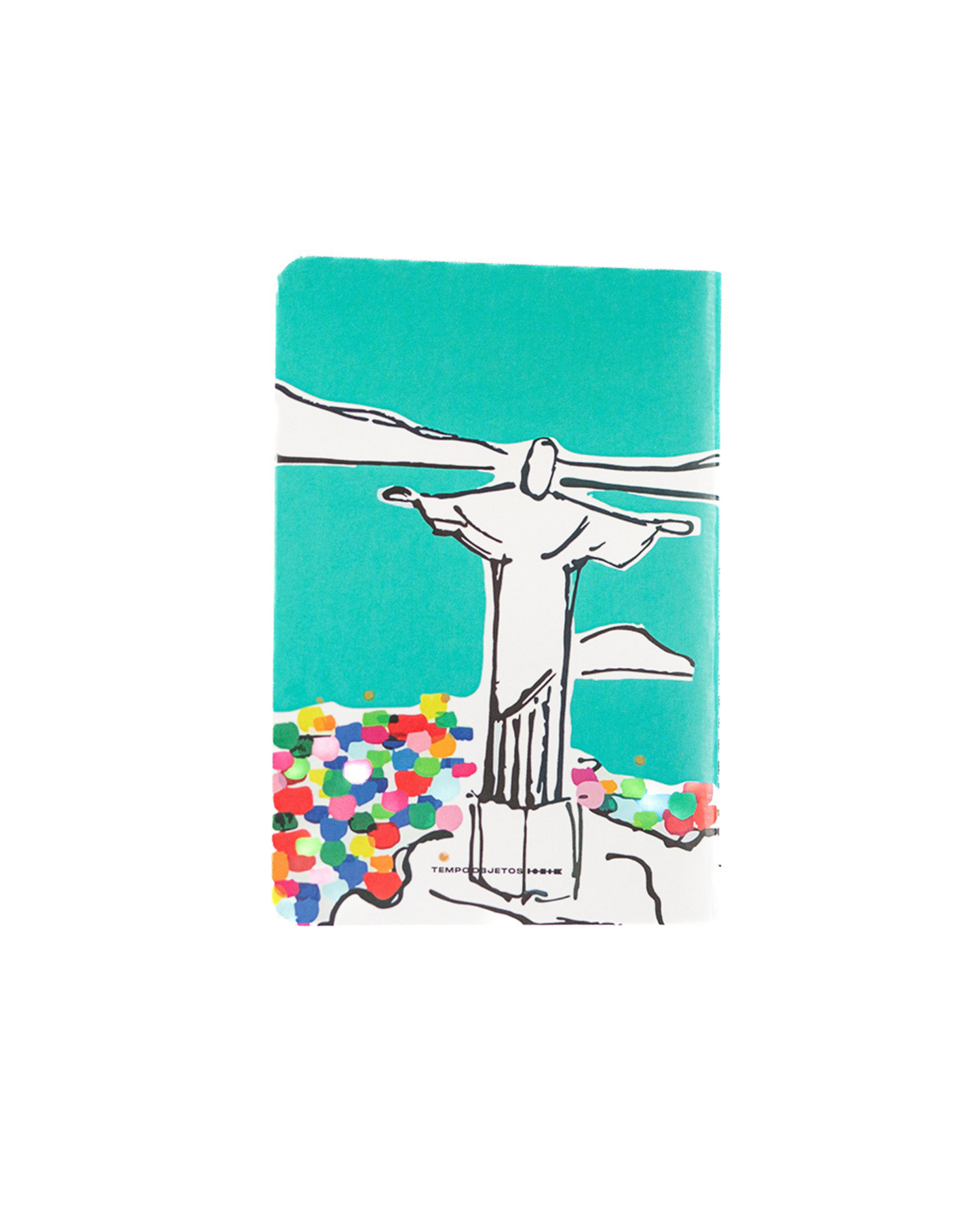 Caderneta Vista Aérea capa flex 14x21 Linda Valente