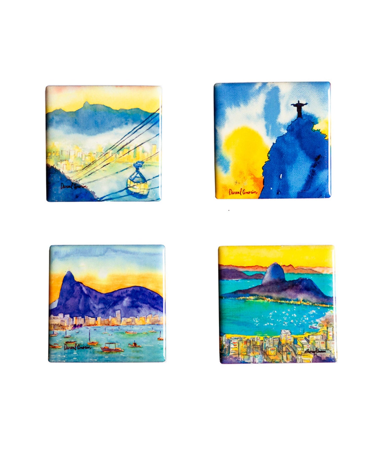 Azulejo Imã Conjunto 1 Durvan Amorim