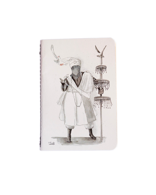 Caderneta Oxalá capa flex 9x13 Ludmilla