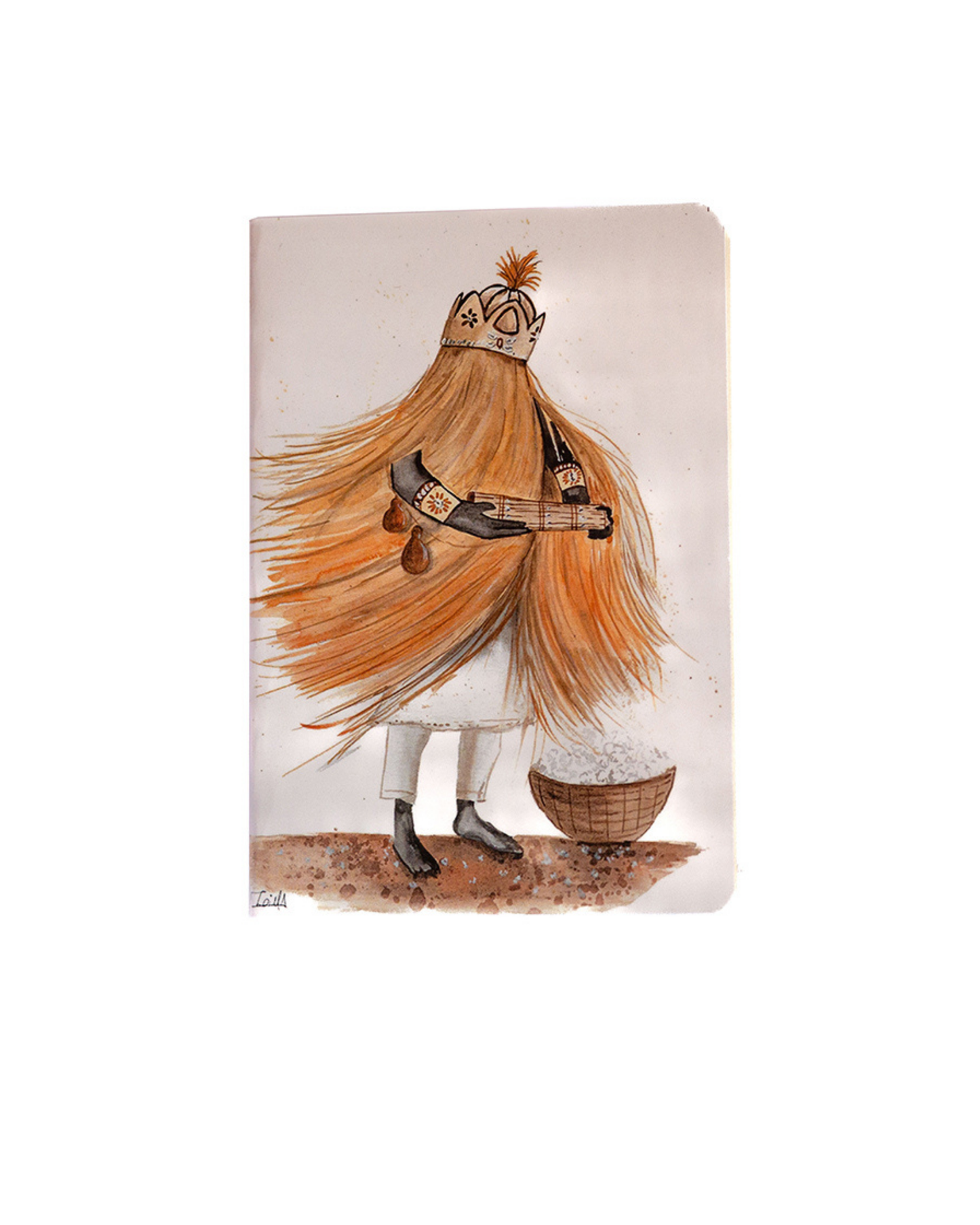 Caderneta Omolú capa flex 9x13 Ludmilla