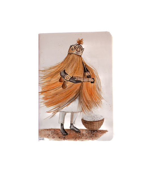 Caderneta Omolú capa flex 9x13 Ludmilla