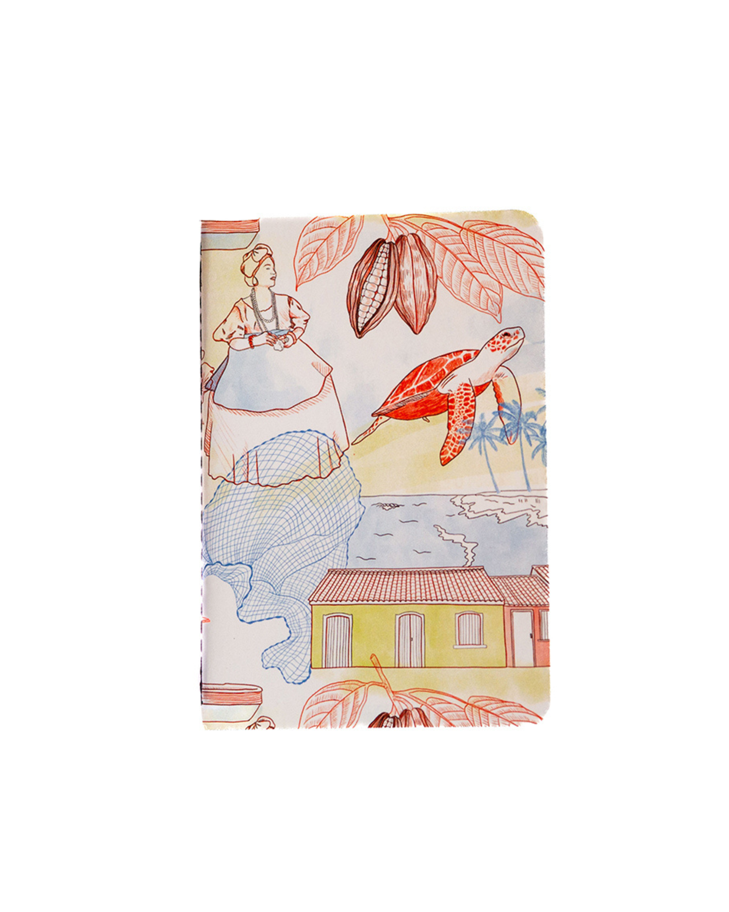 Caderneta Bahia 2 capa flex 9x13 Fernanda Varela