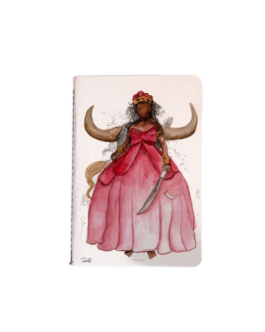 Caderneta Iansã capa flex 9x13 Ludmilla