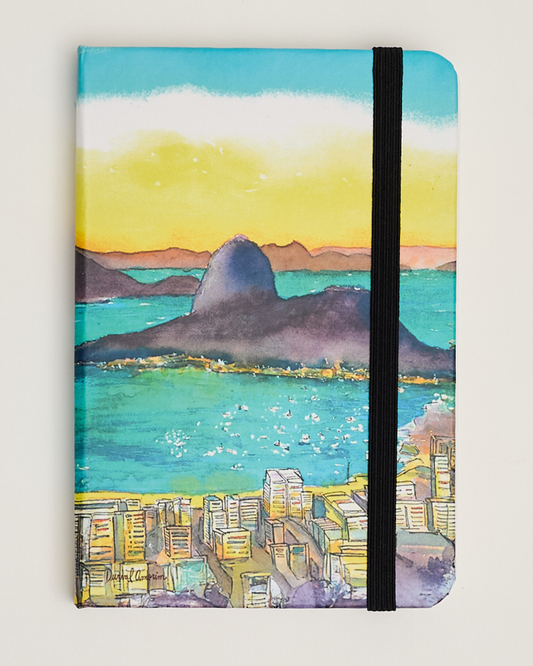 Caderno Pão de Açucar capa dura 9x13 Durval Amorim
