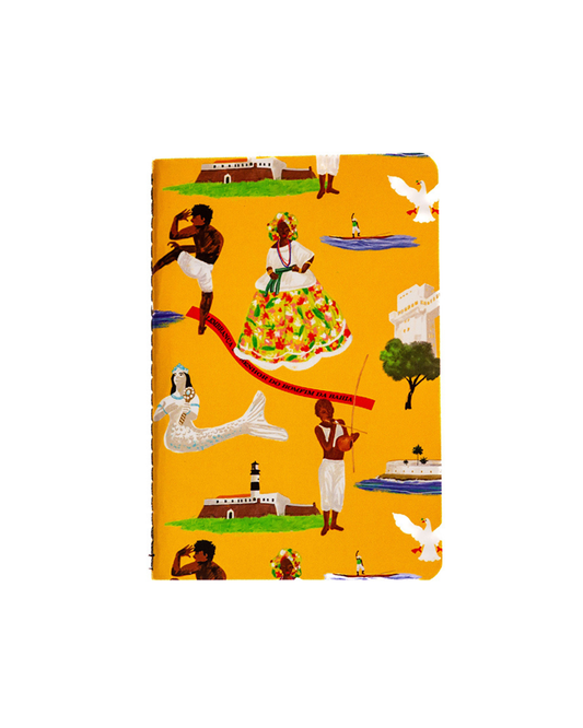 Caderneta Salvador capa flex 9x13 Marcia Quintela