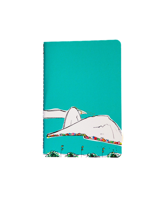 Caderneta Pão de Açúcar capa flex 9x13 Linda Valente