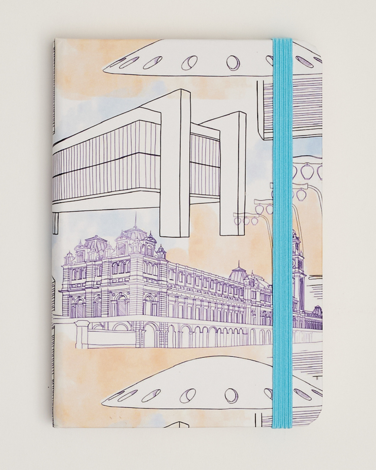 Caderno Brasília capa dura 9x13 Fernanda Varela