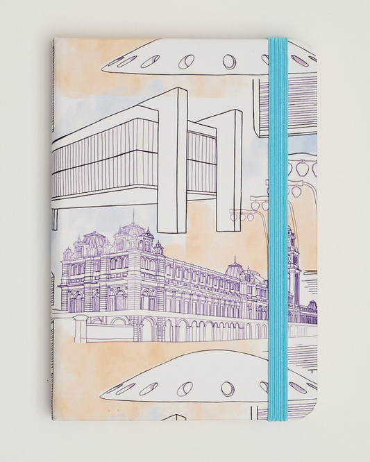 Caderno Brasília capa dura 9x13 Fernanda Varela