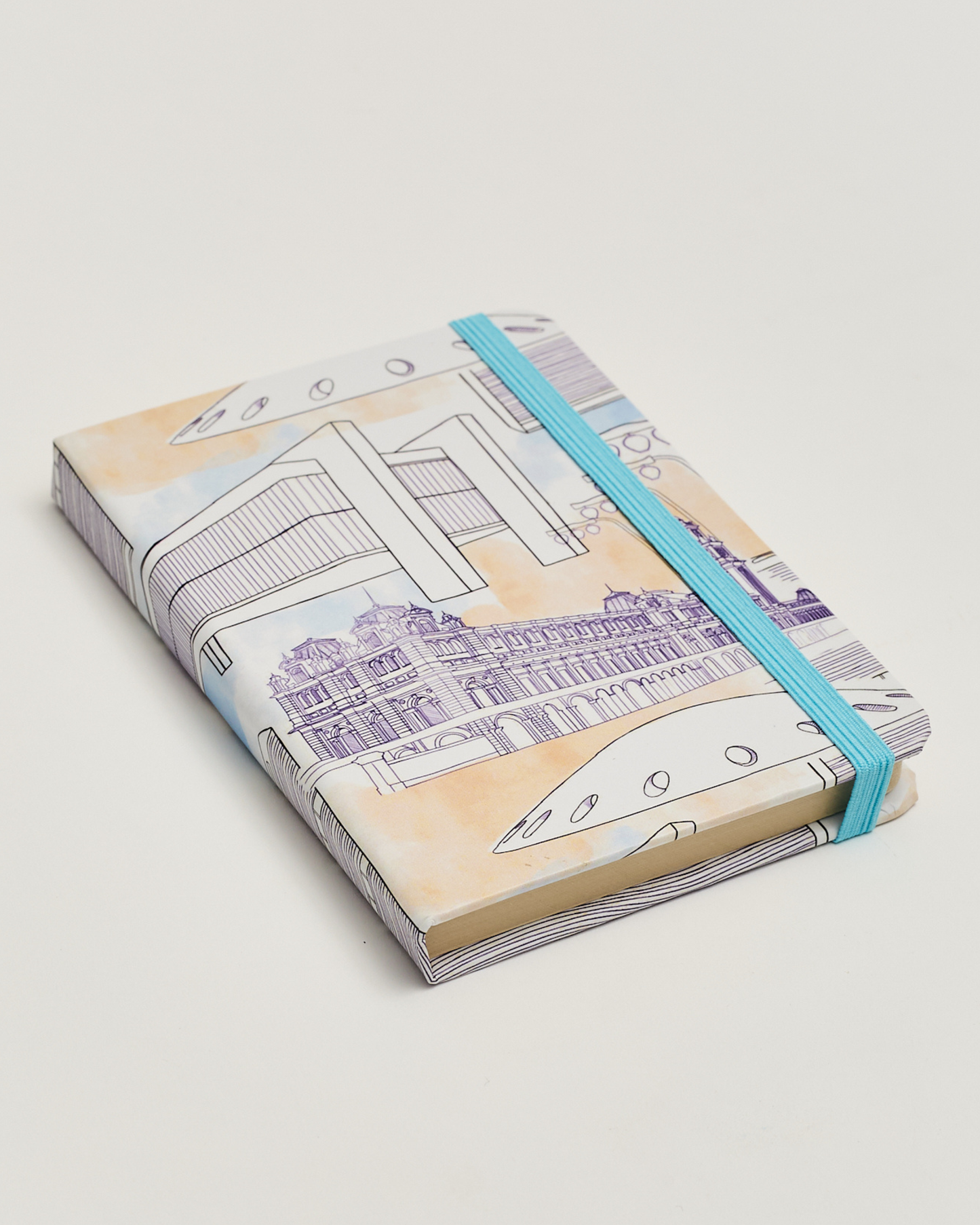 Caderno Brasília capa dura 9x13 Fernanda Varela