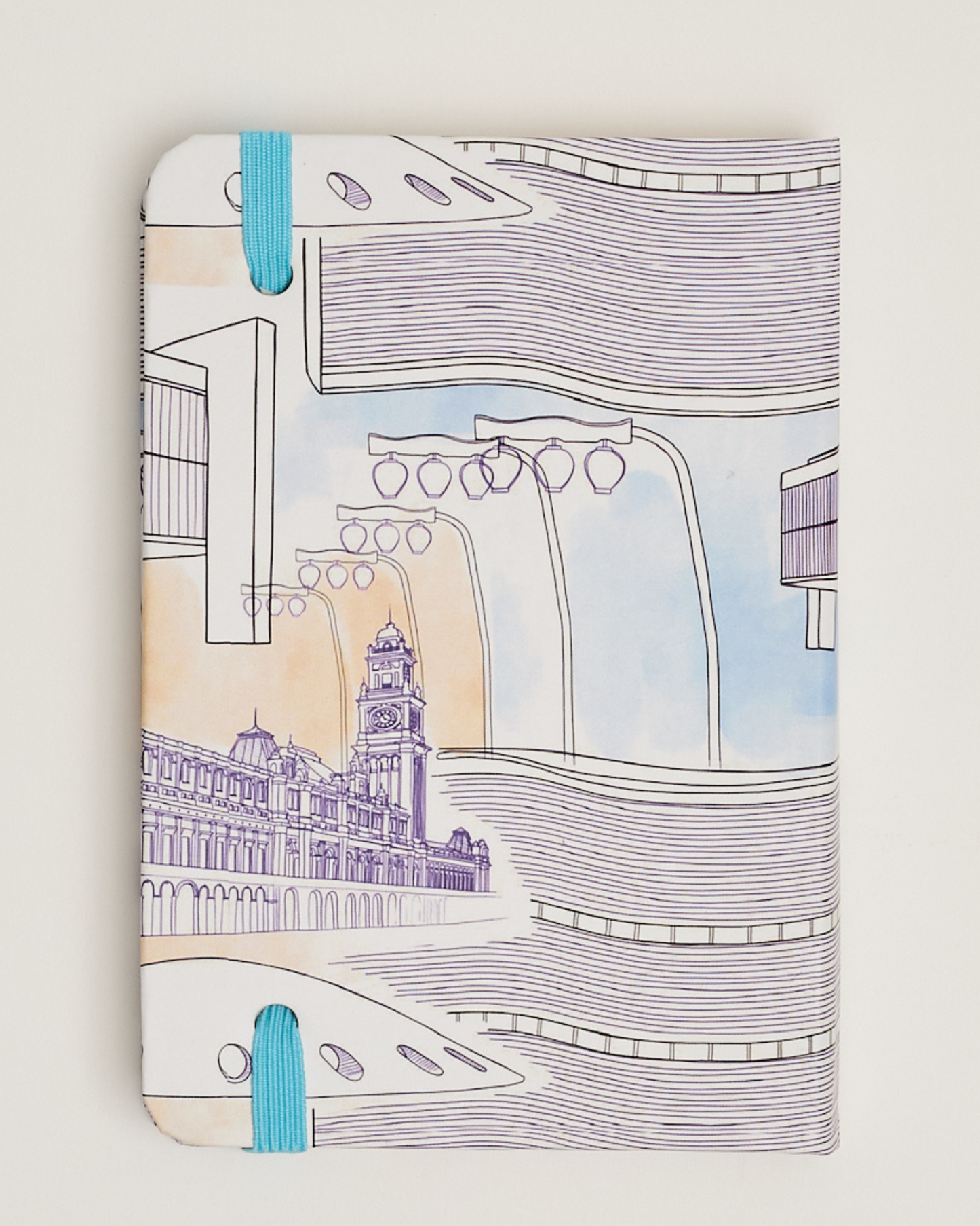 Caderno Brasília capa dura 9x13 Fernanda Varela