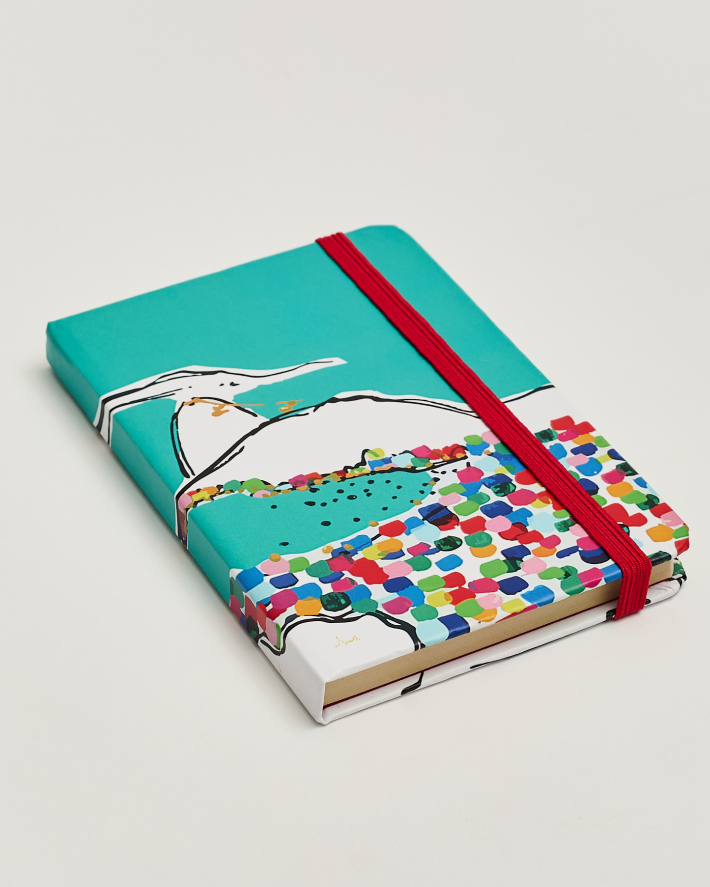 Caderno capa dura 12x17 Linda Valente
