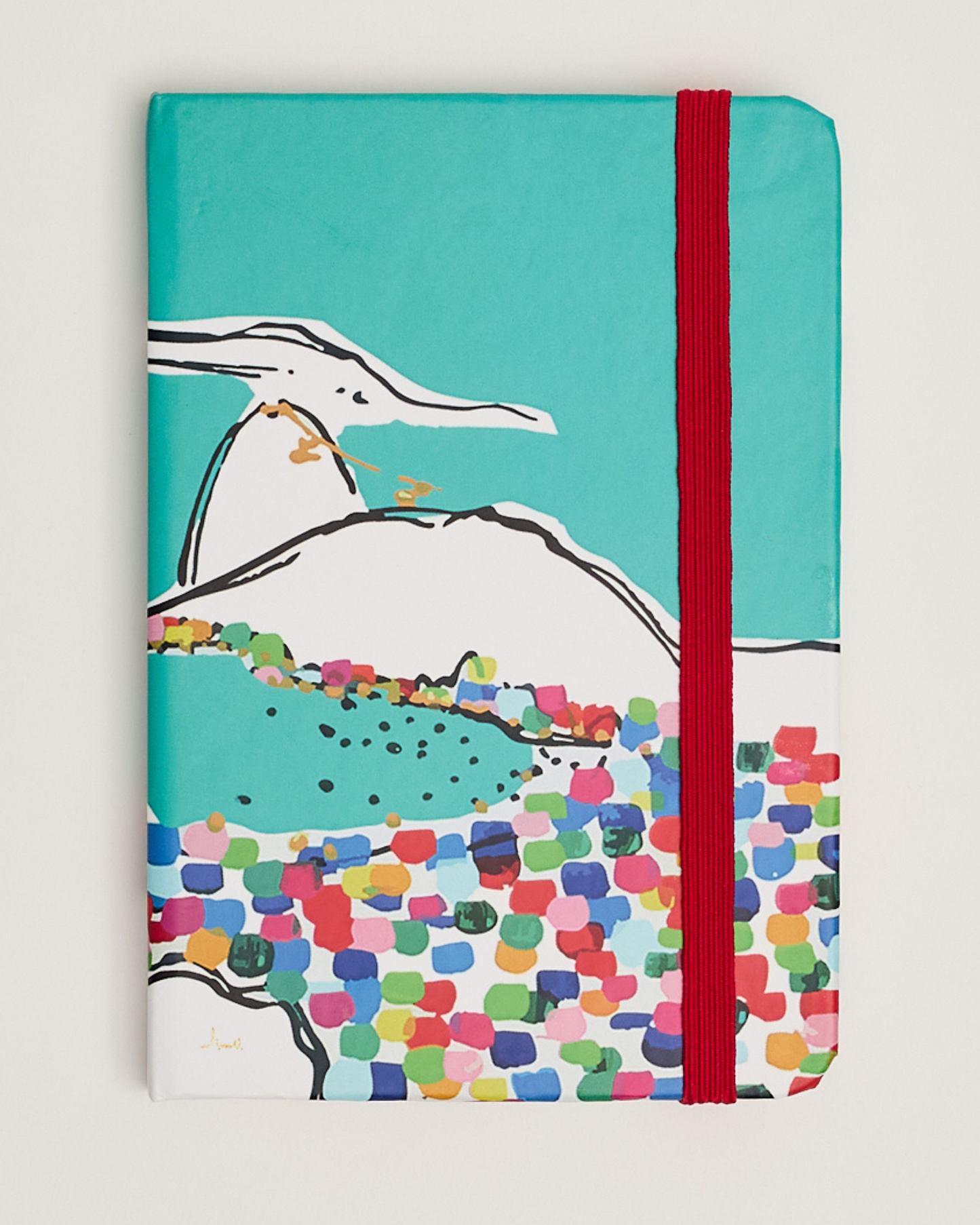 Caderno Vista Aérea capa dura 14x21 Linda Valente