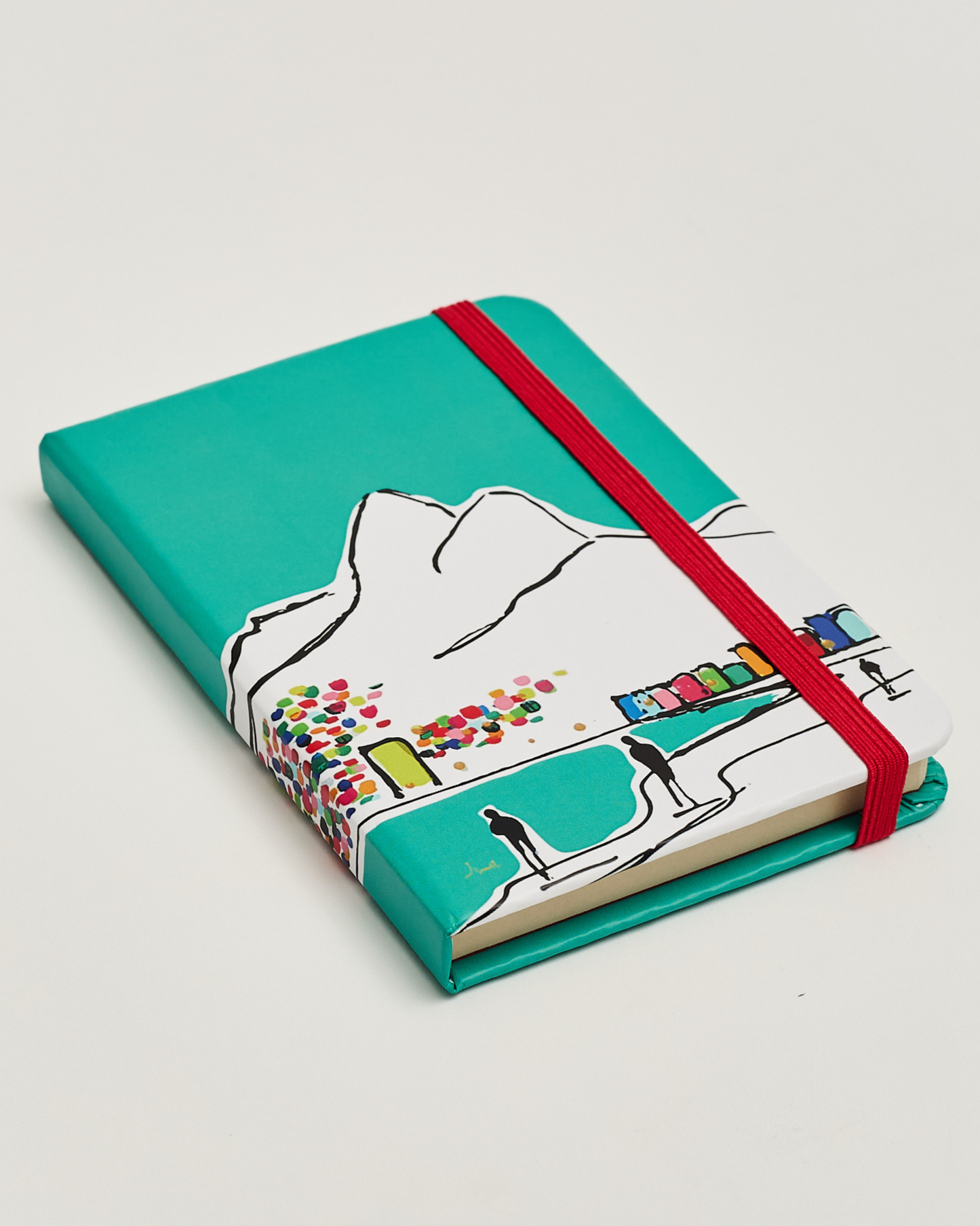 Caderno capa dura 12x17 Linda Valente