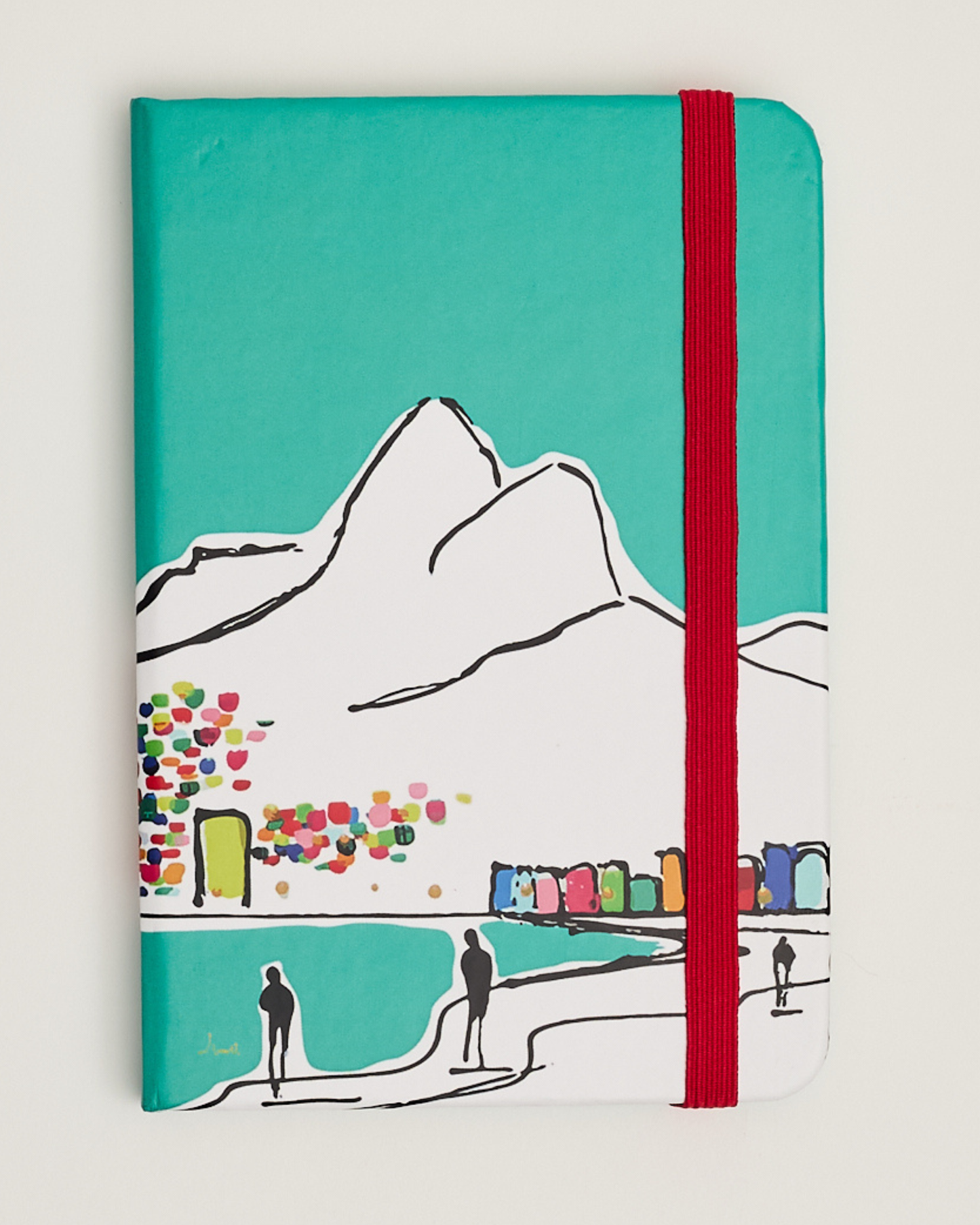 Caderno capa dura 12x17 Linda Valente