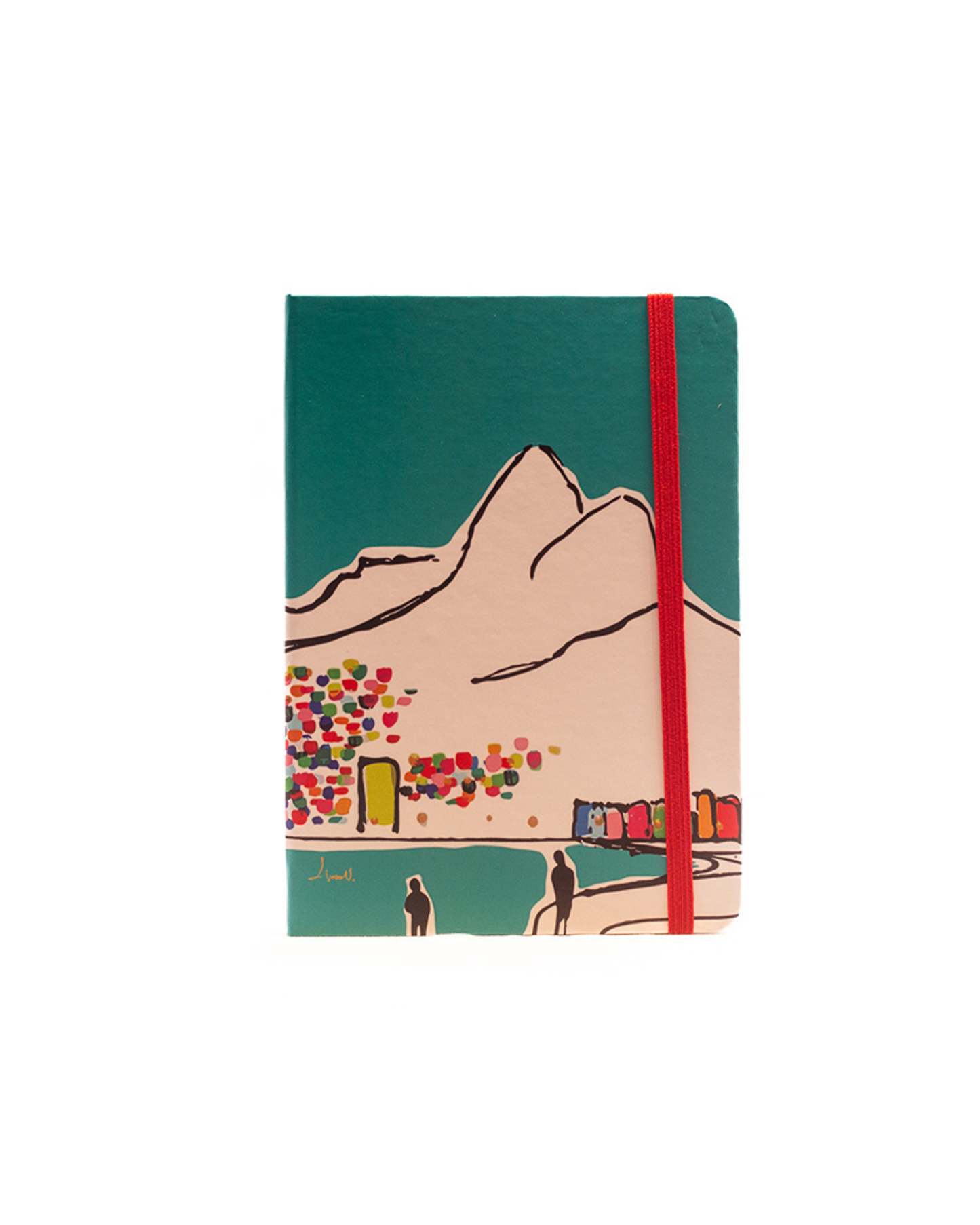 Caderno Ipanema capa dura 14x21 Linda Valente