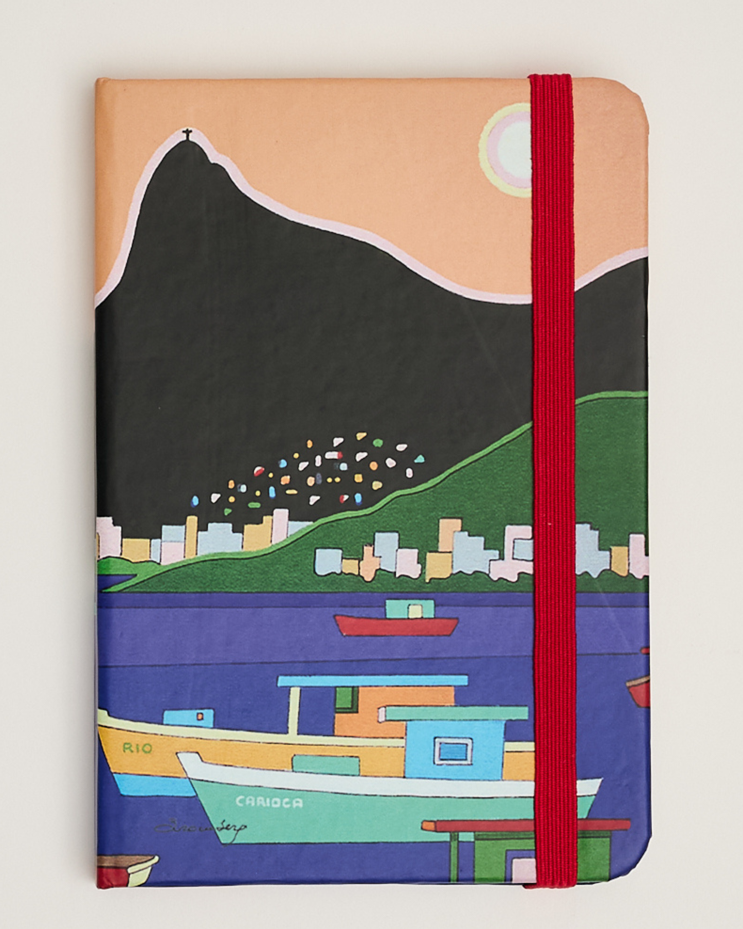 Caderno Urca capa dura 9x13 Lucia Bromberg
