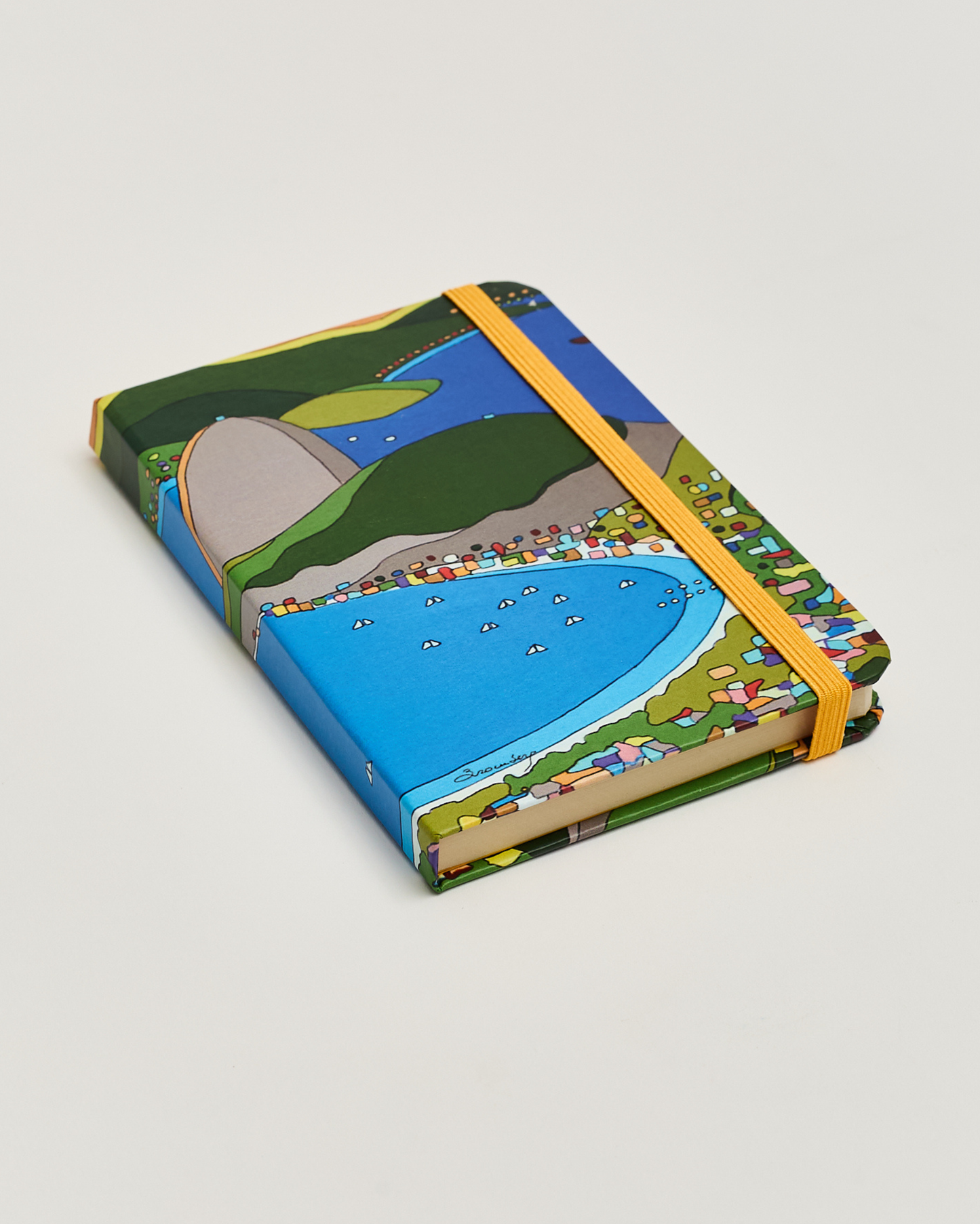 Caderno Vista Aérea capa dura 14x21 Lucia Bromberg