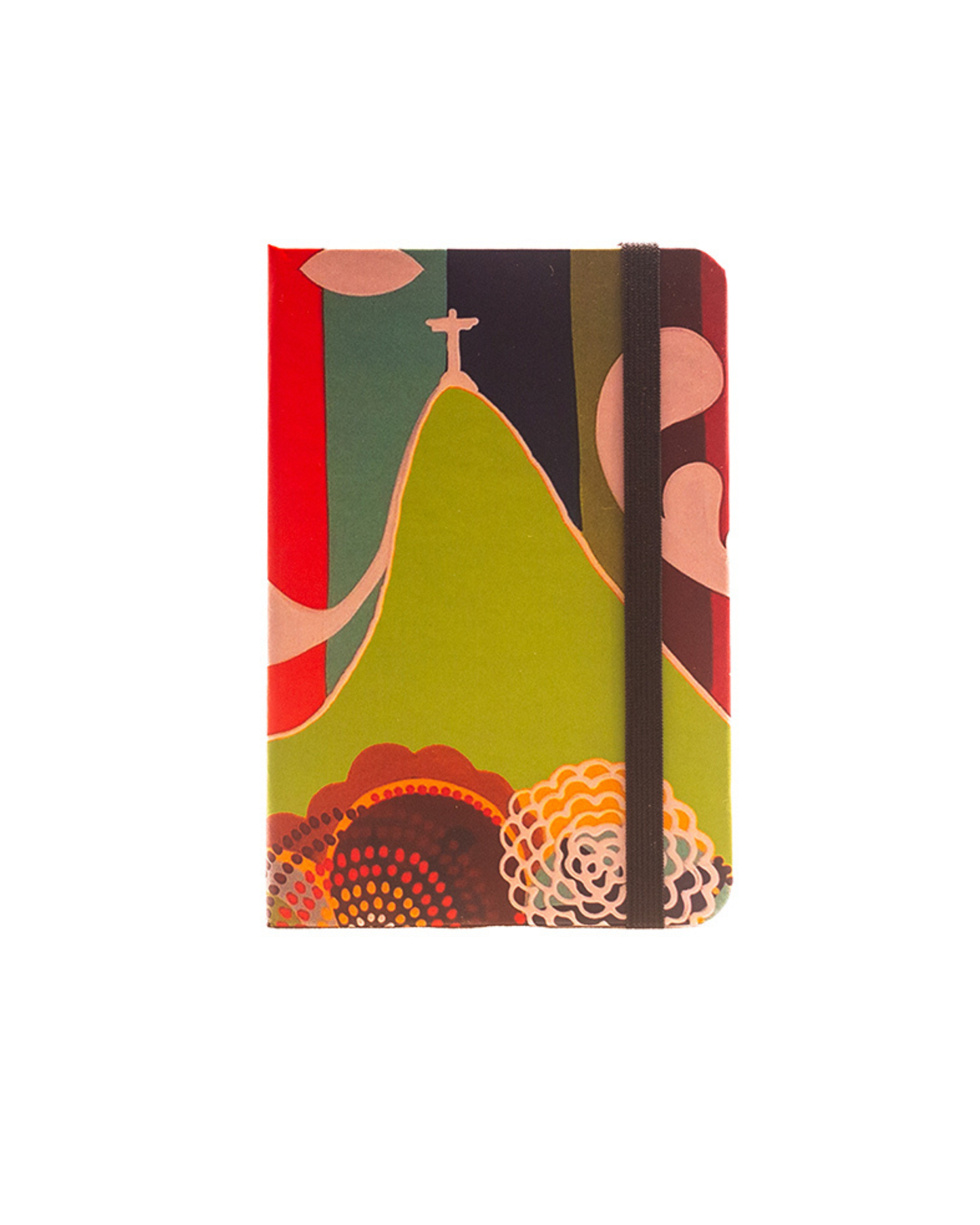 Caderno Corcovado Verde capa dura 9x13 Dila Vidal